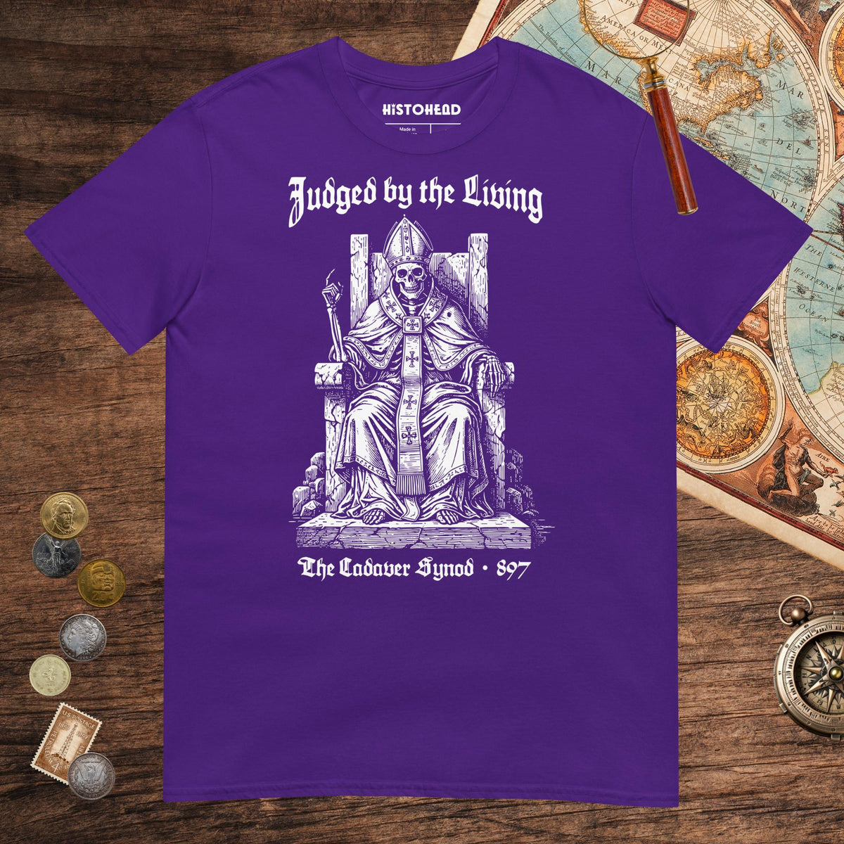 Purple The Cadaver Synod Tee - history buff gift by HistoHead
