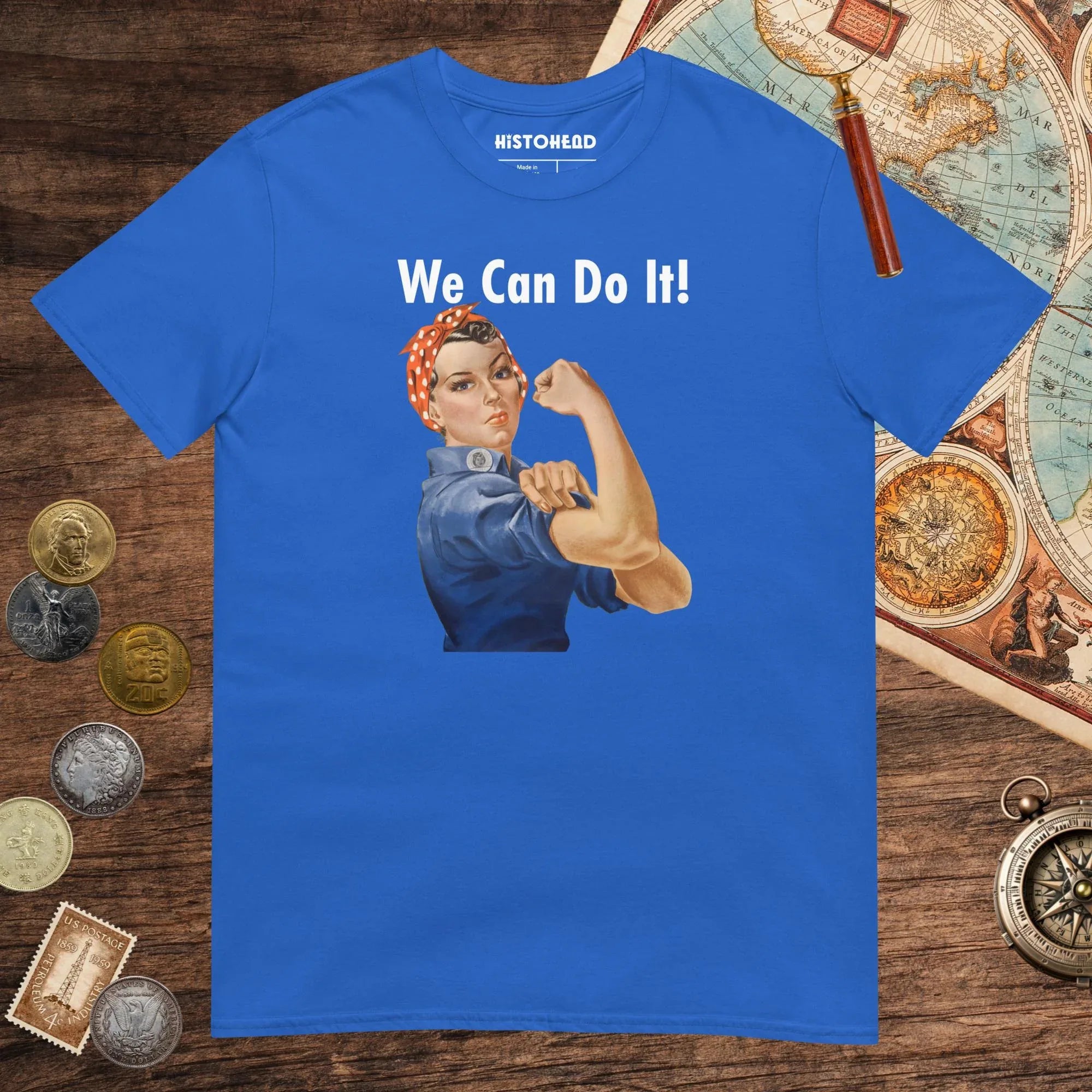 Royal Rosie We Can Do It Tee - history buff gift by HistoHead