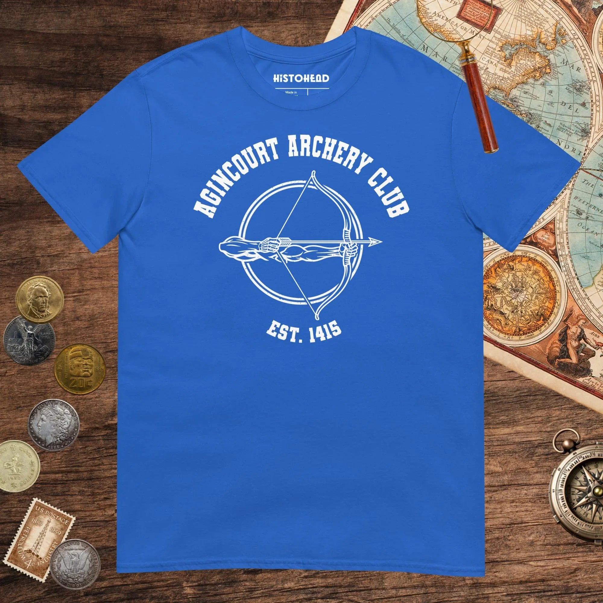 Royal Agincourt Archery Club Tee - history buff gift by HistoHead