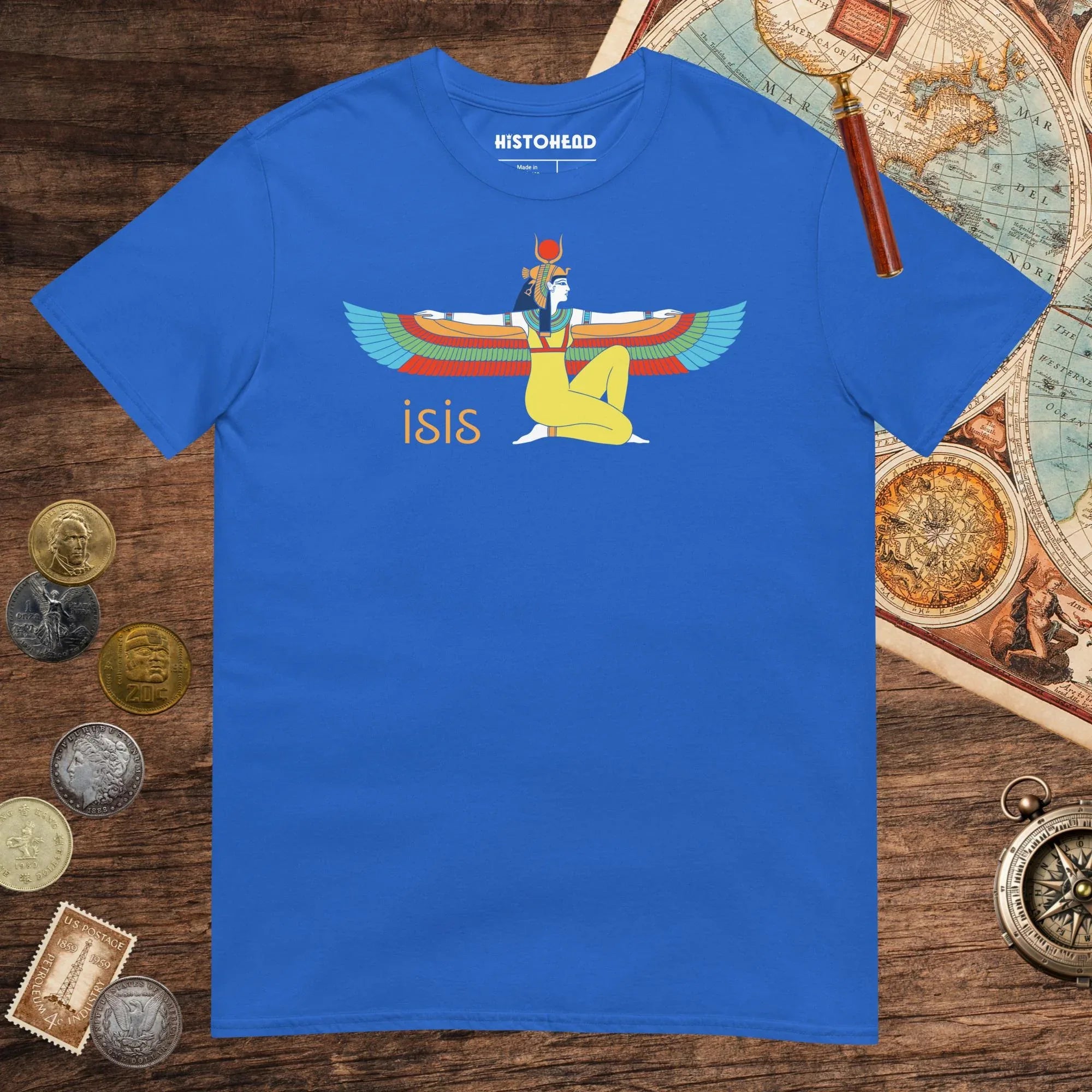 Royal Egyptian Goddess Isis Tee - history buff gift by HistoHead