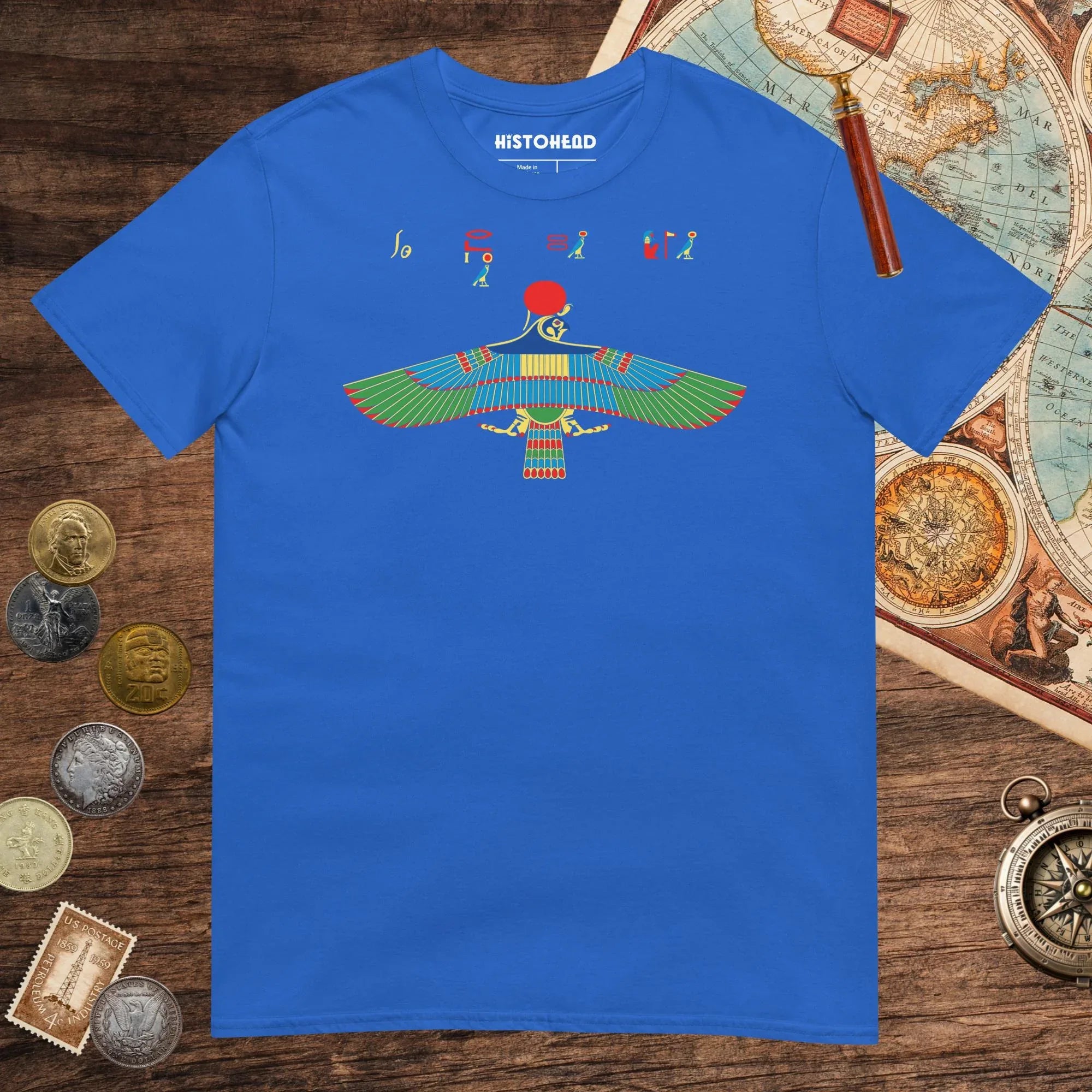 Royal Hawk Emblem of Ra Tee - history buff gift by HistoHead