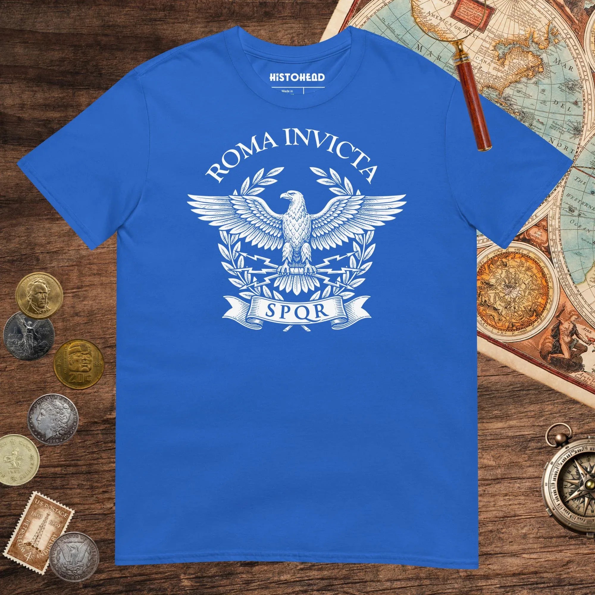 Royal Roma Invicta Tee - history buff gift by HistoHead
