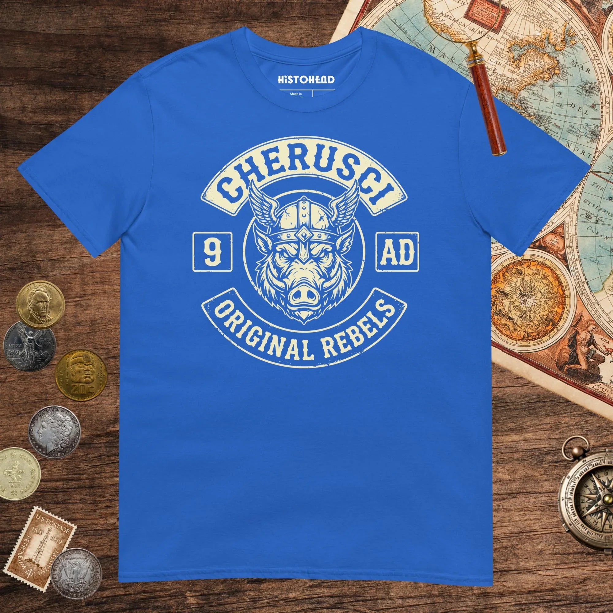 Royal Cherusci Original Rebels Tee - history buff gift by HistoHead