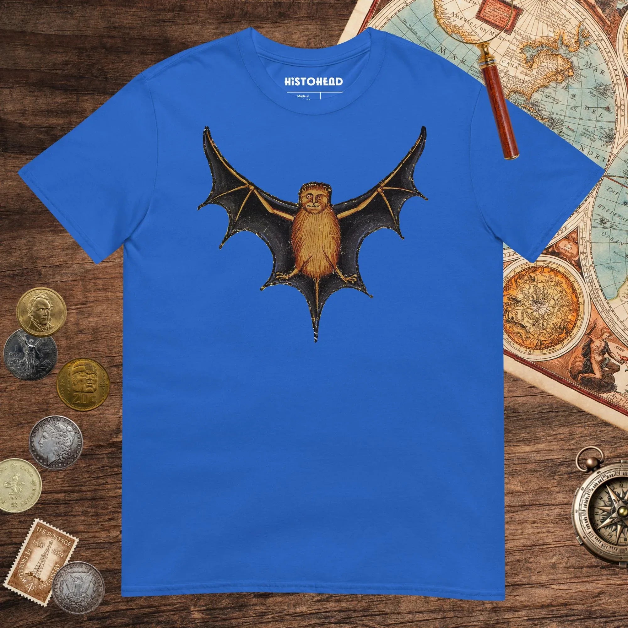 Royal Weird Medieval Bat Tee - history buff gift by HistoHead