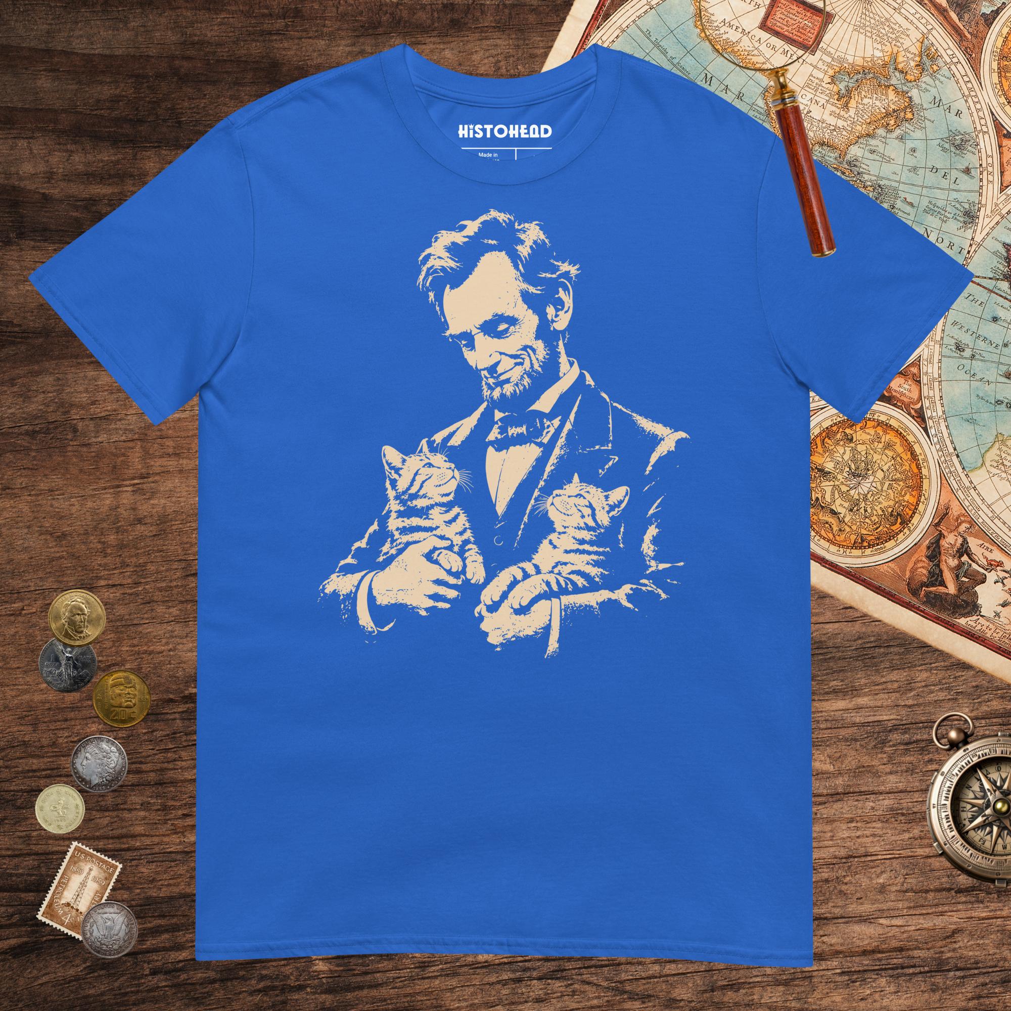 Royal Lincoln's Cats Tee - history buff gift by HistoHead
