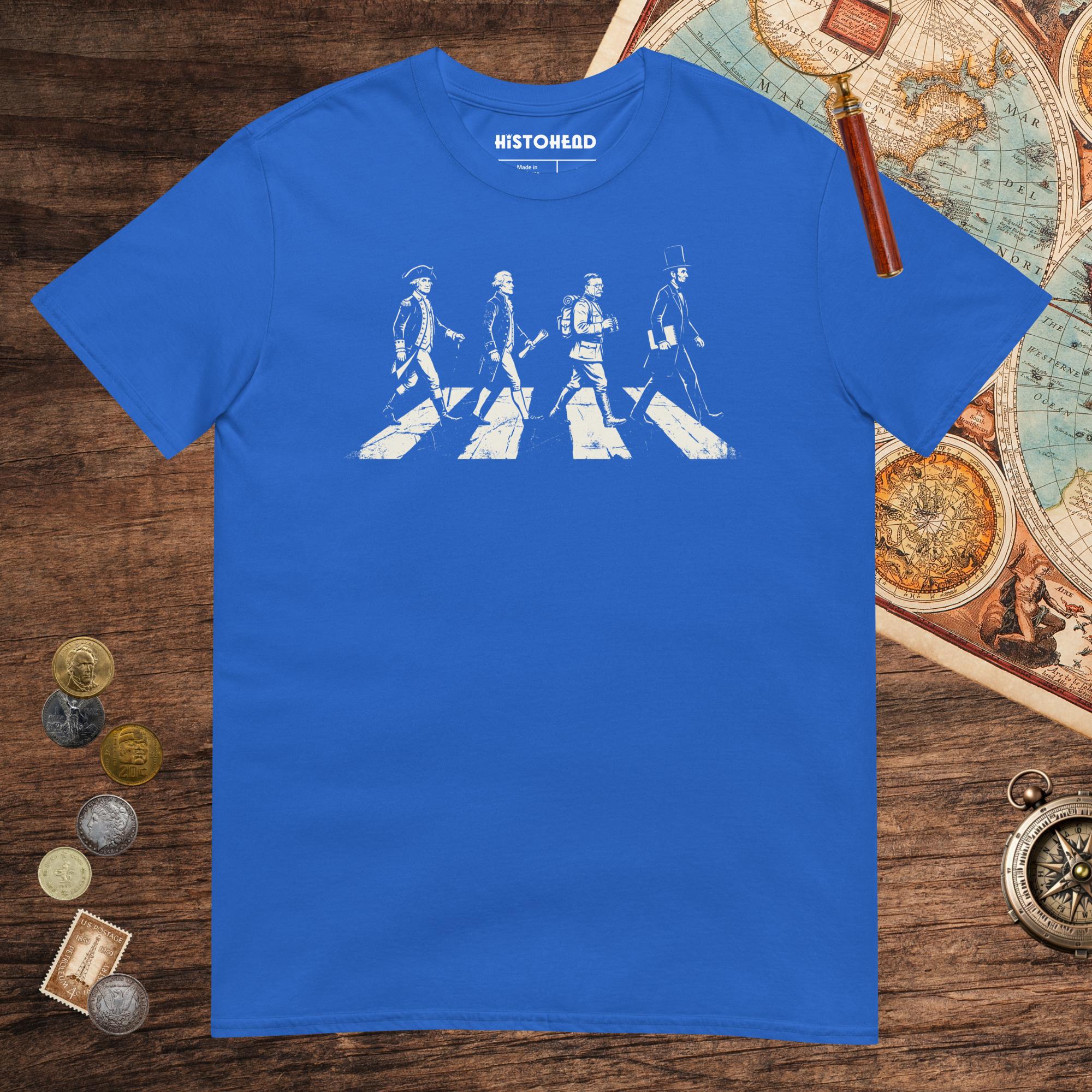Royal Rushmore Road Tee - history buff gift by HistoHead