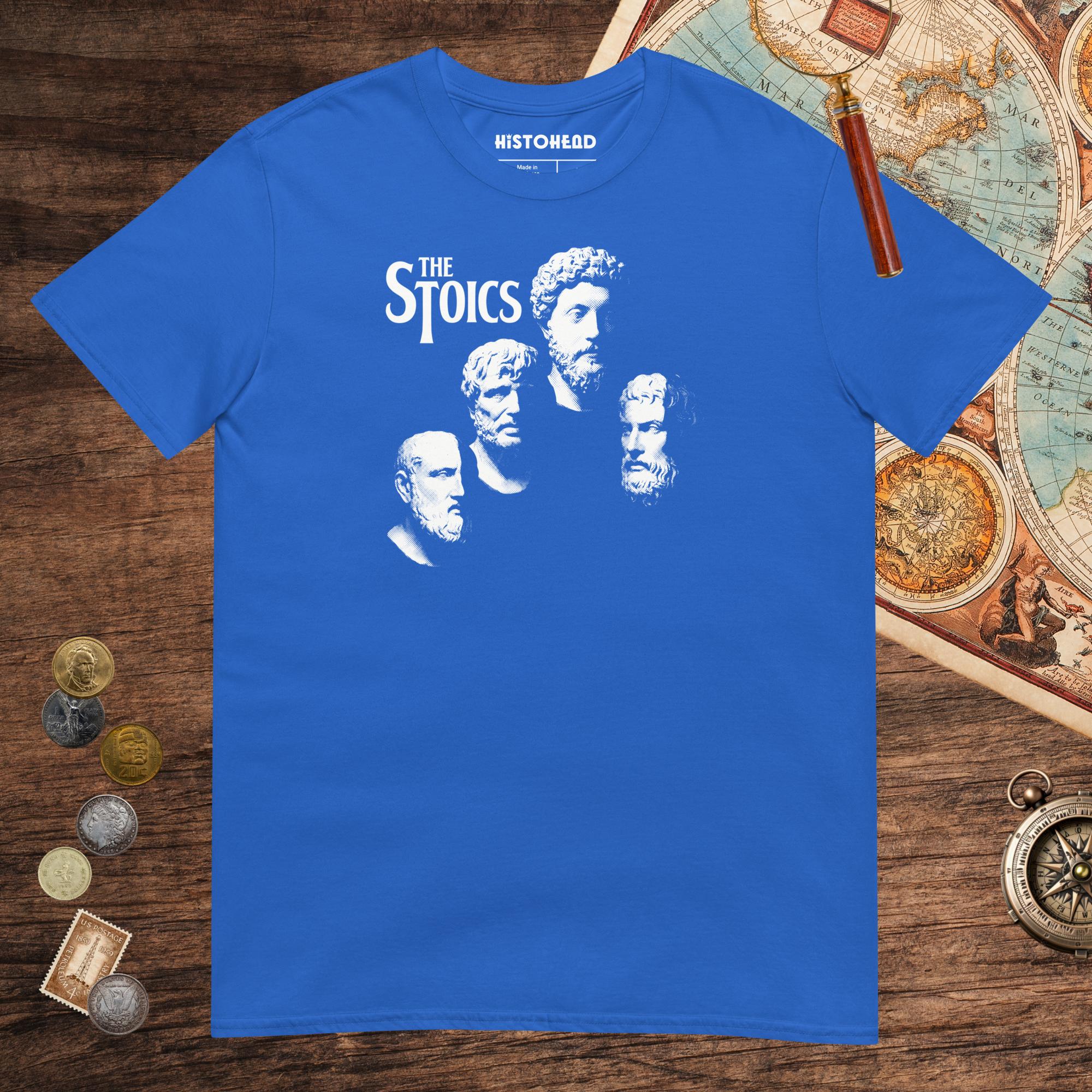 Royal The Stoics Tee - history buff gift by HistoHead