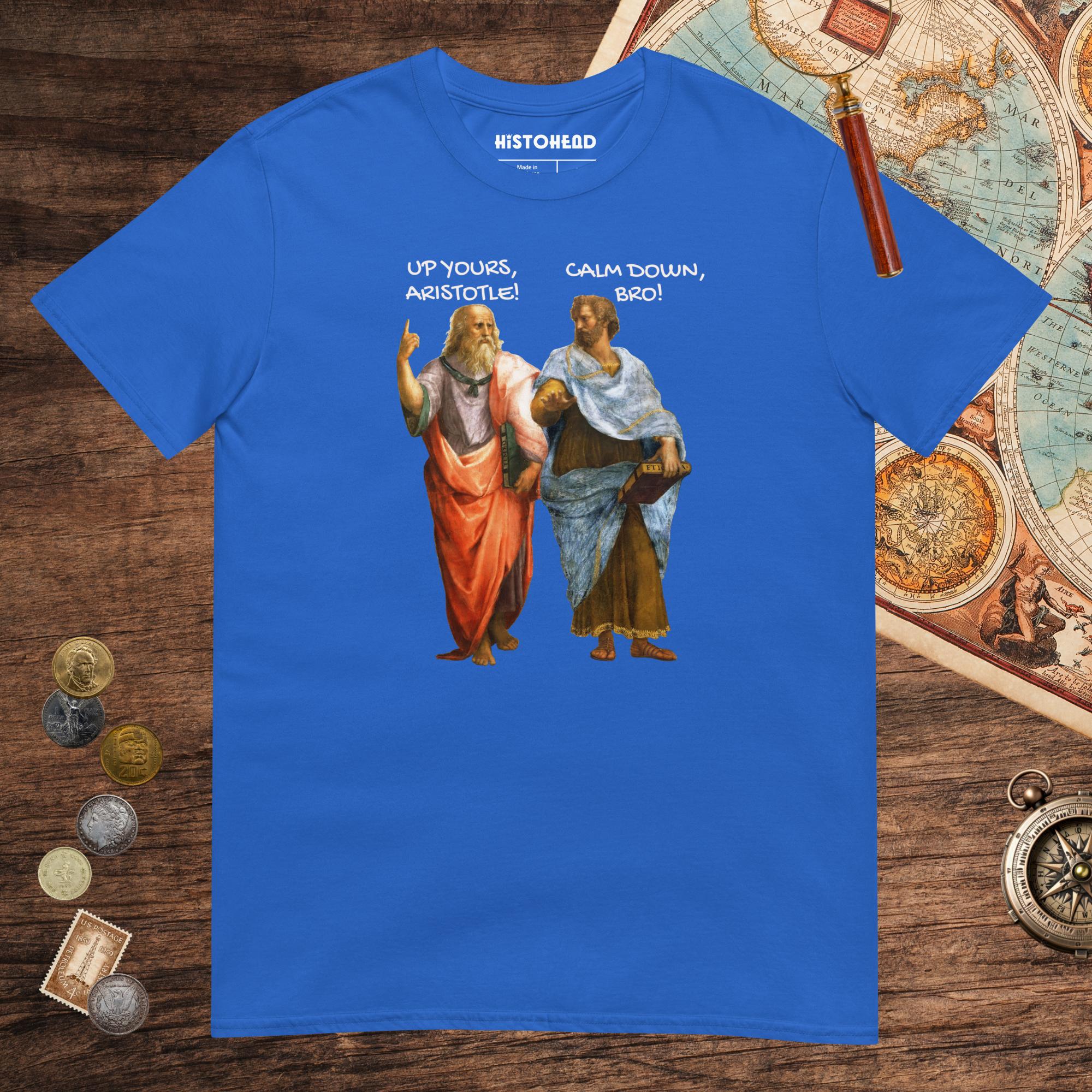 Royal Plato And Aristotle Tee - history buff gift by HistoHead