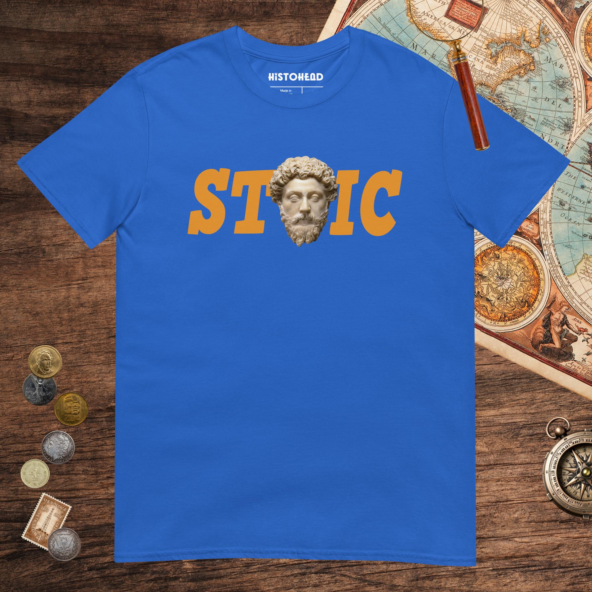 Royal Stoic Marcus Aurelius Tee - history buff gift by HistoHead