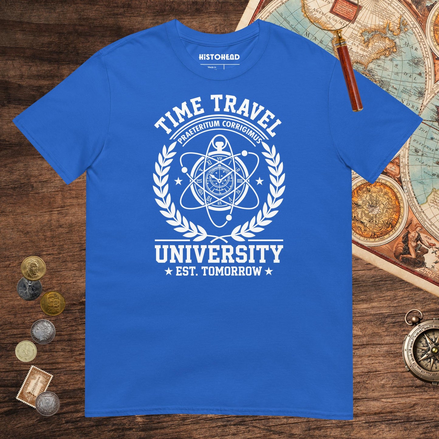 Royal Time Travel University Tee - history buff gift by HistoHead