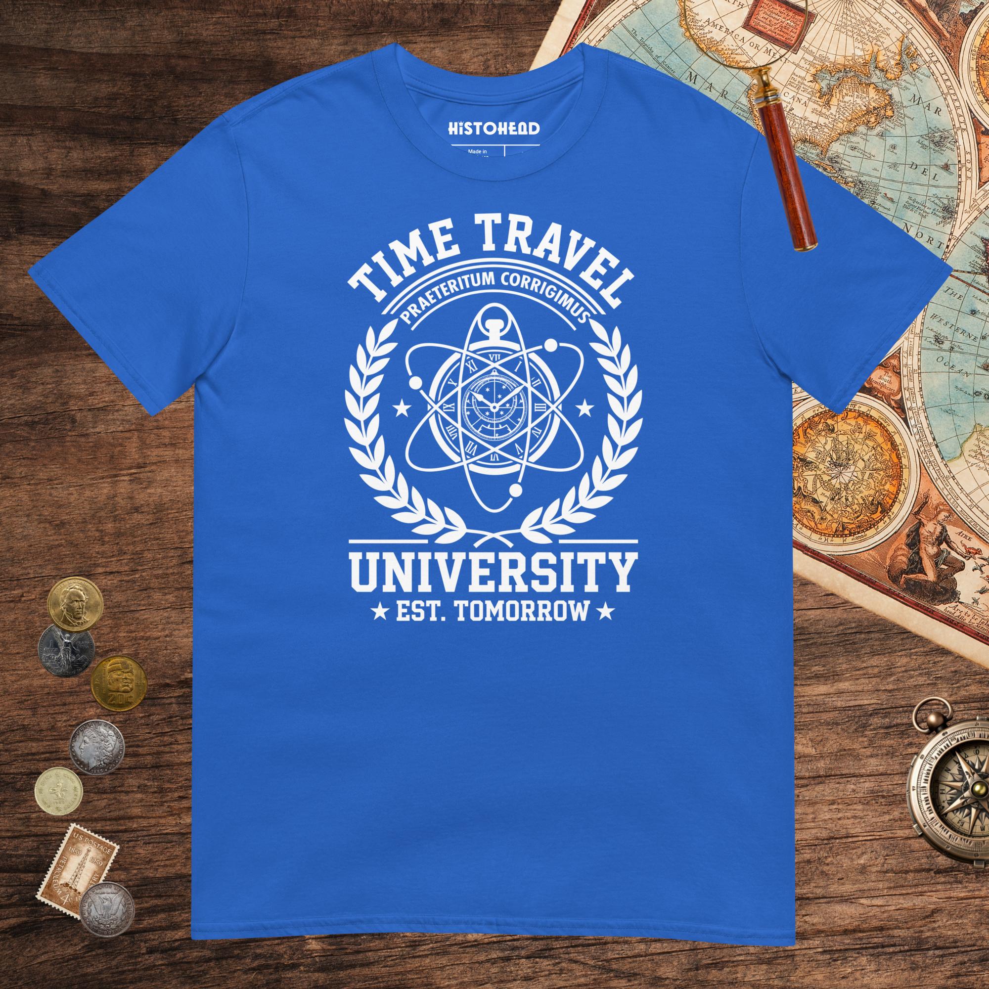 Royal Time Travel University Tee - history buff gift by HistoHead