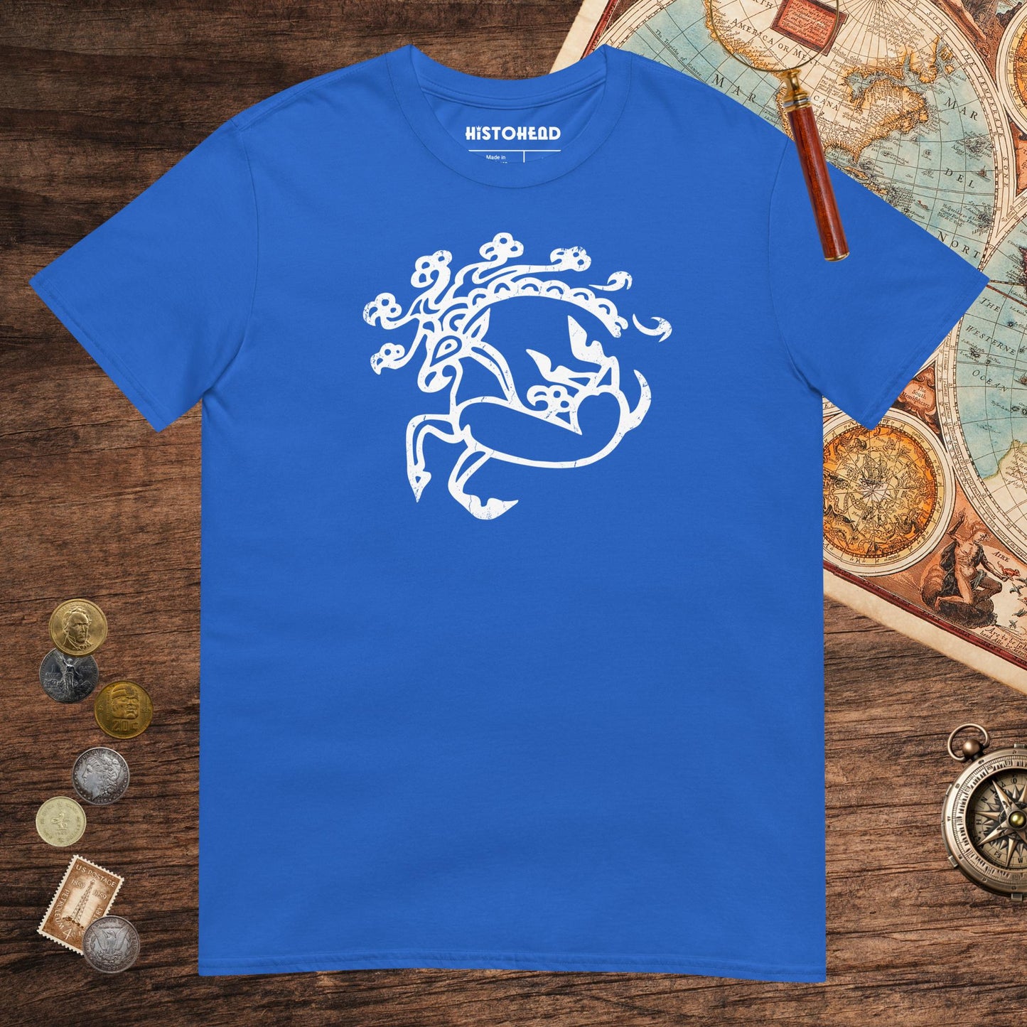 Royal Siberian Ice Maiden Deer Tee - history buff gift by HistoHead