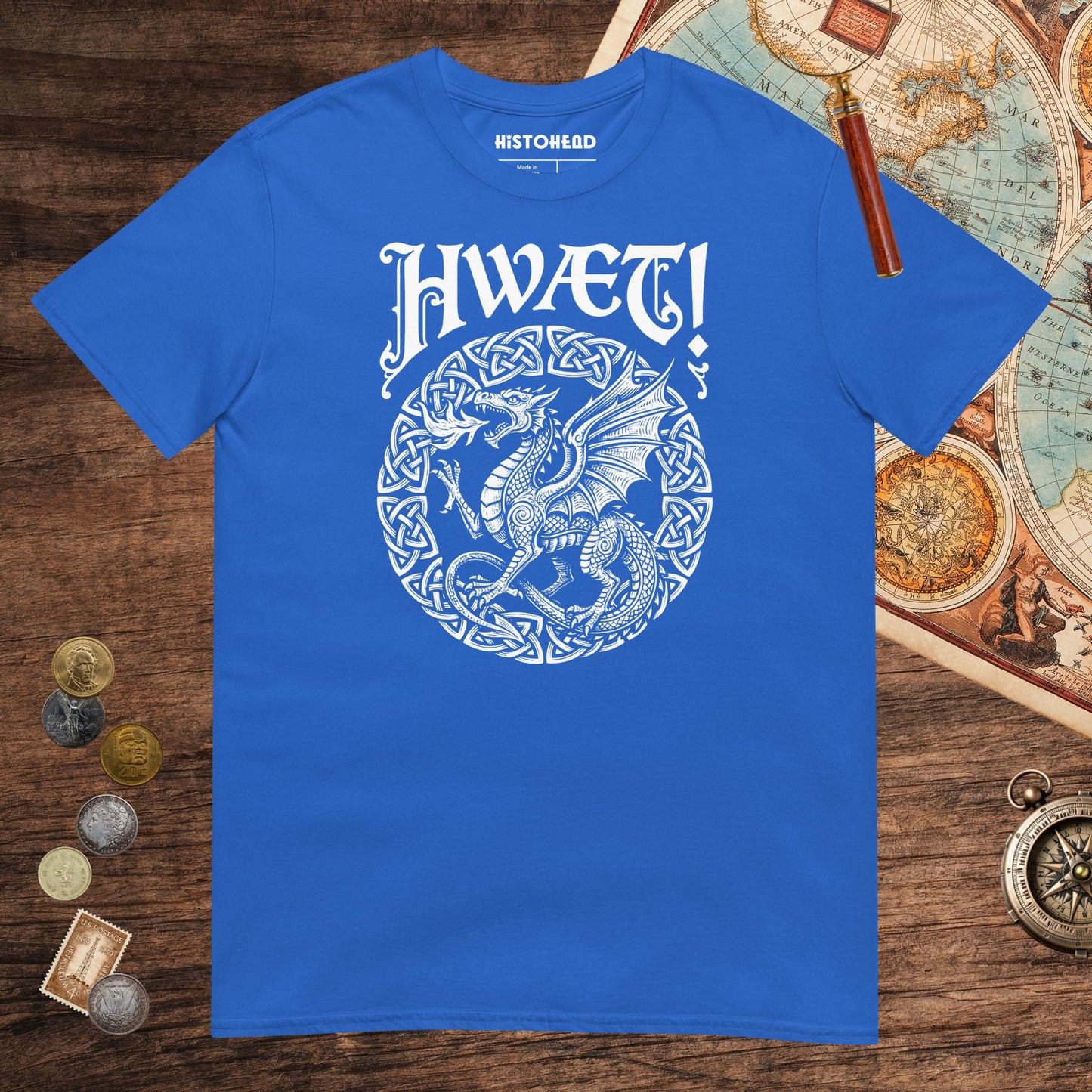 Royal Hwaet Dragon Tee - history buff gift by HistoHead