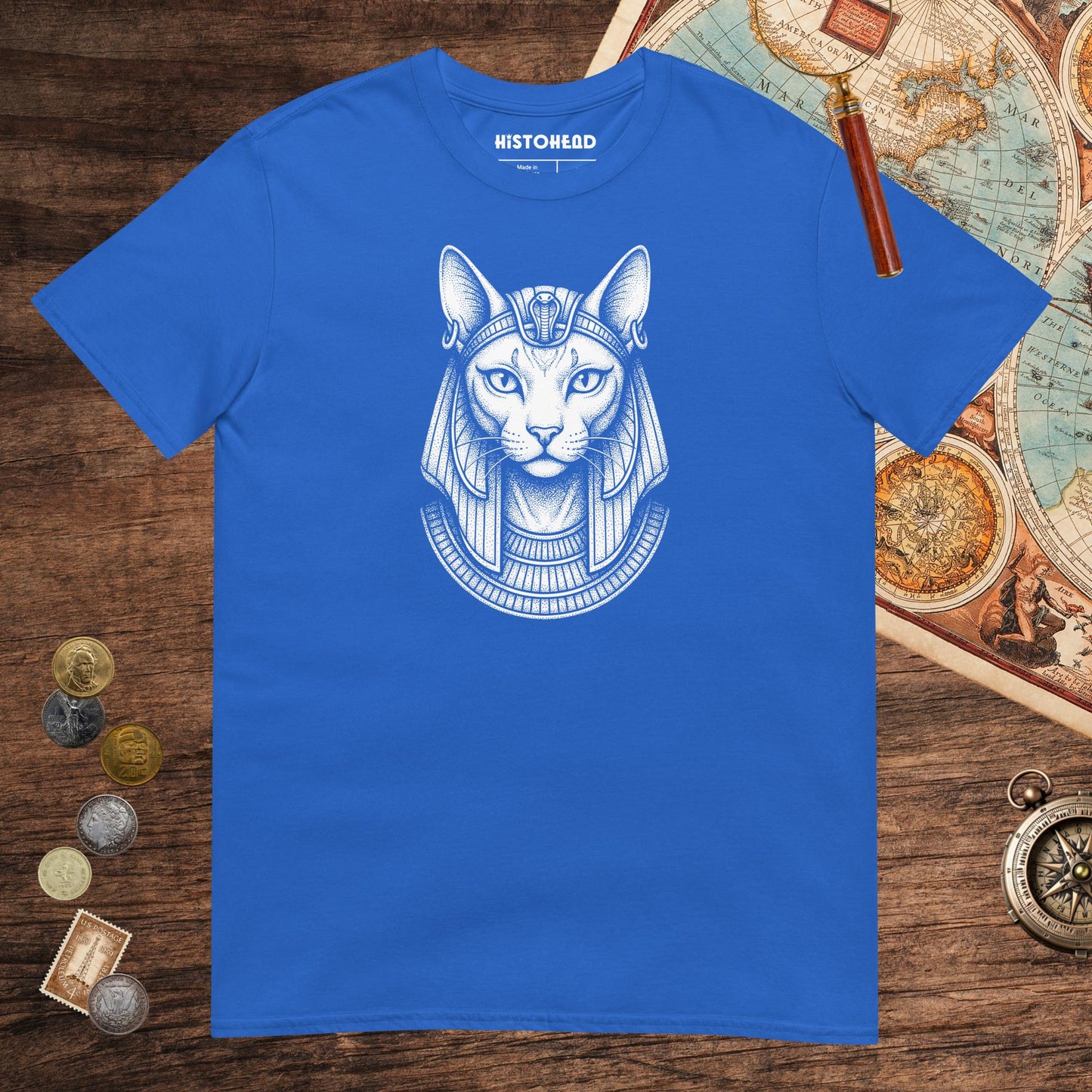 Royal Bastet Protector of Hearth & Home Tee - history buff gift by HistoHead