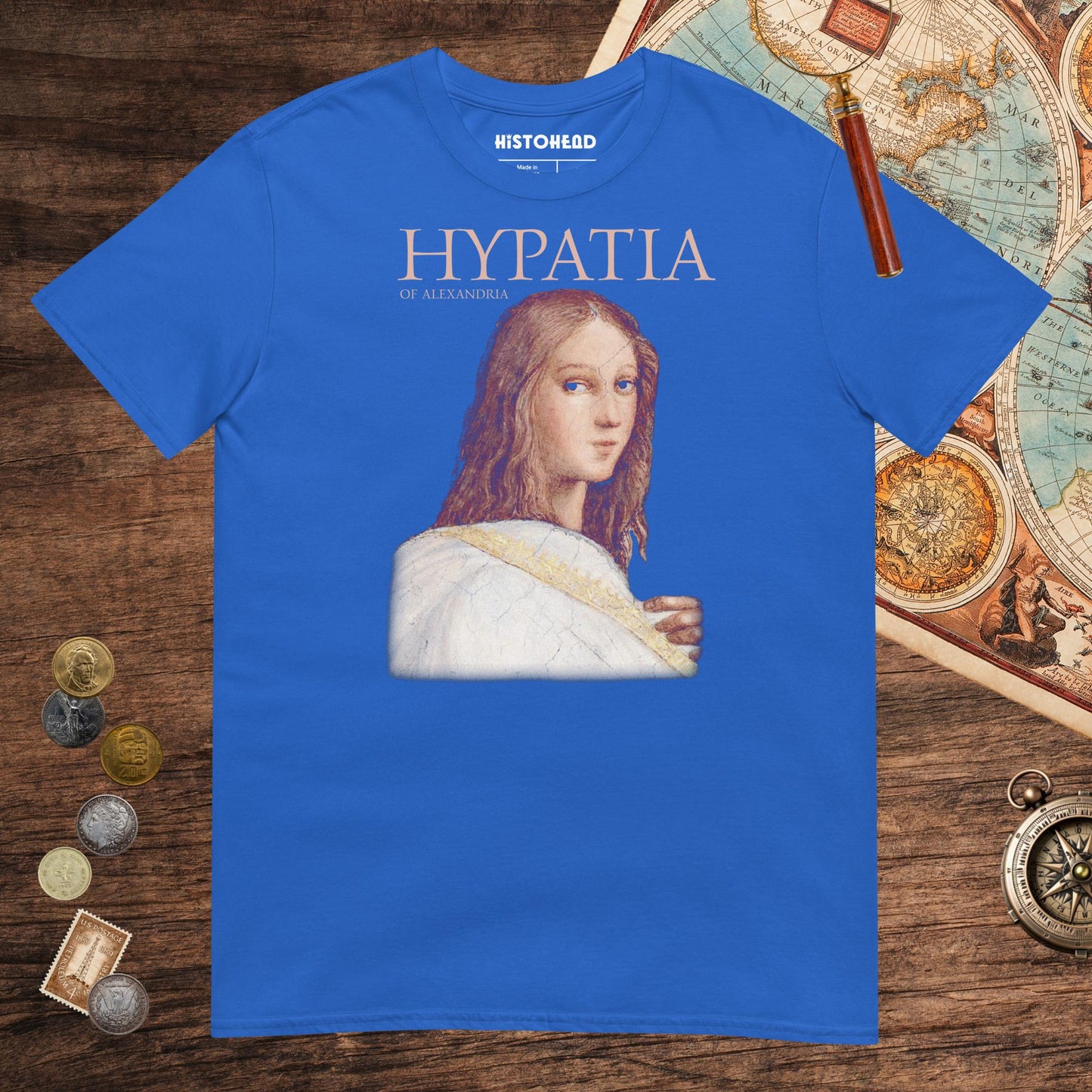 Royal Hypatia of Alexandria Tee - history buff gift by HistoHead