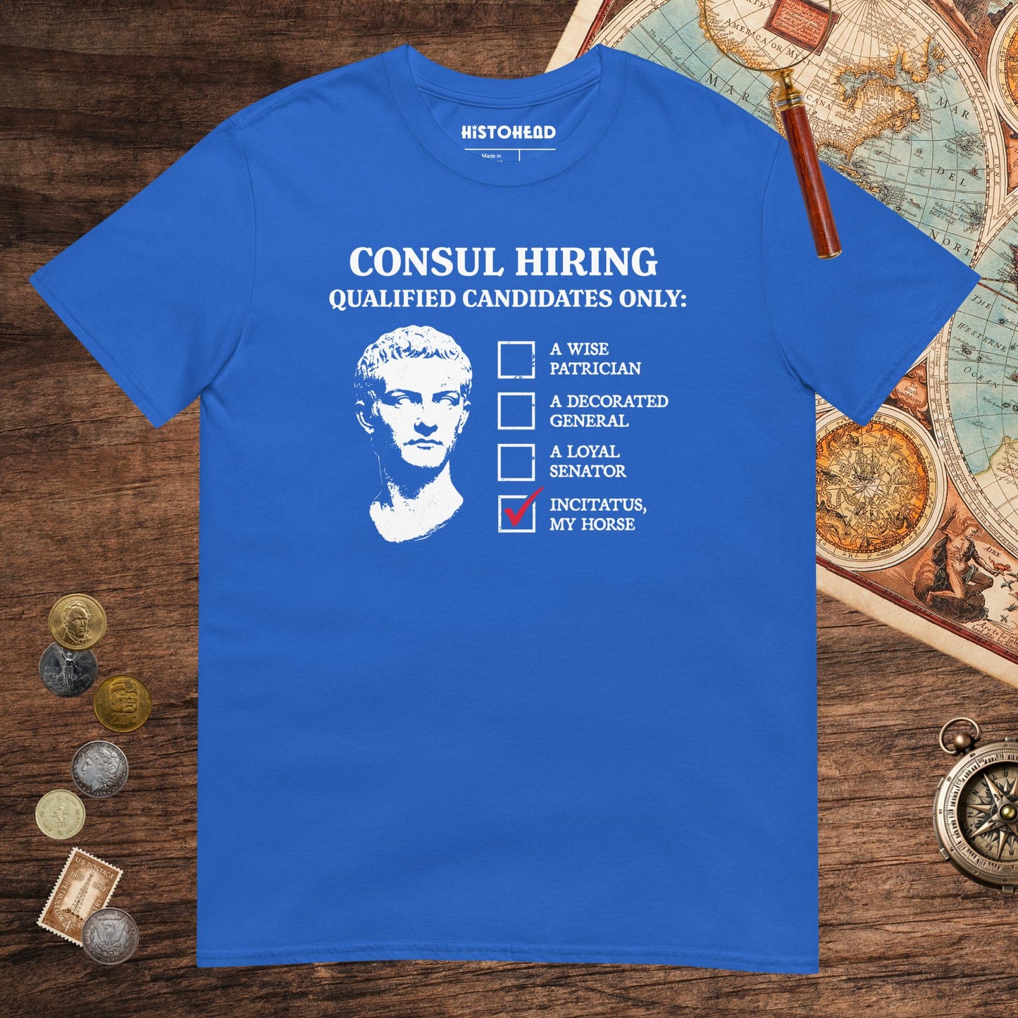 Royal Caligula's Nominee for Consul Tee - history buff gift by HistoHead