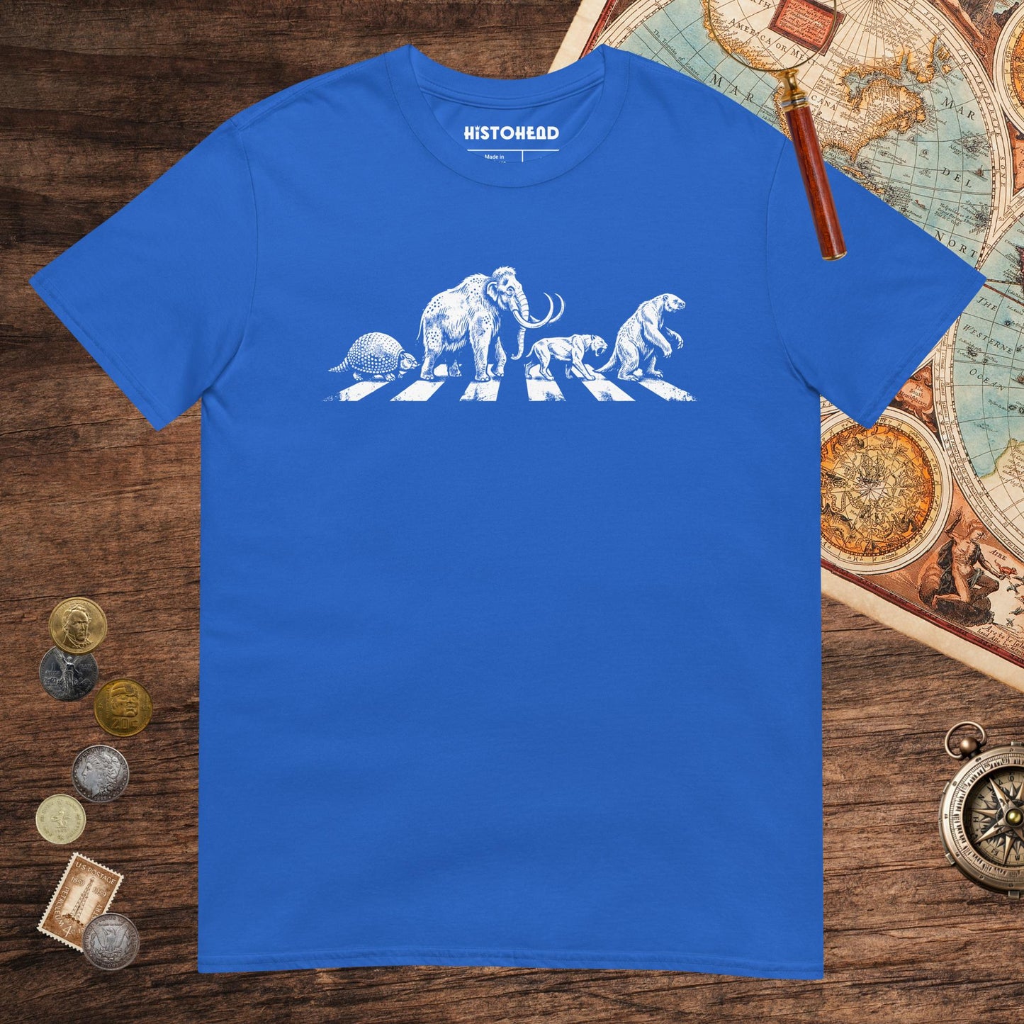 Royal Pleistocene Road Tee - history buff gift by HistoHead