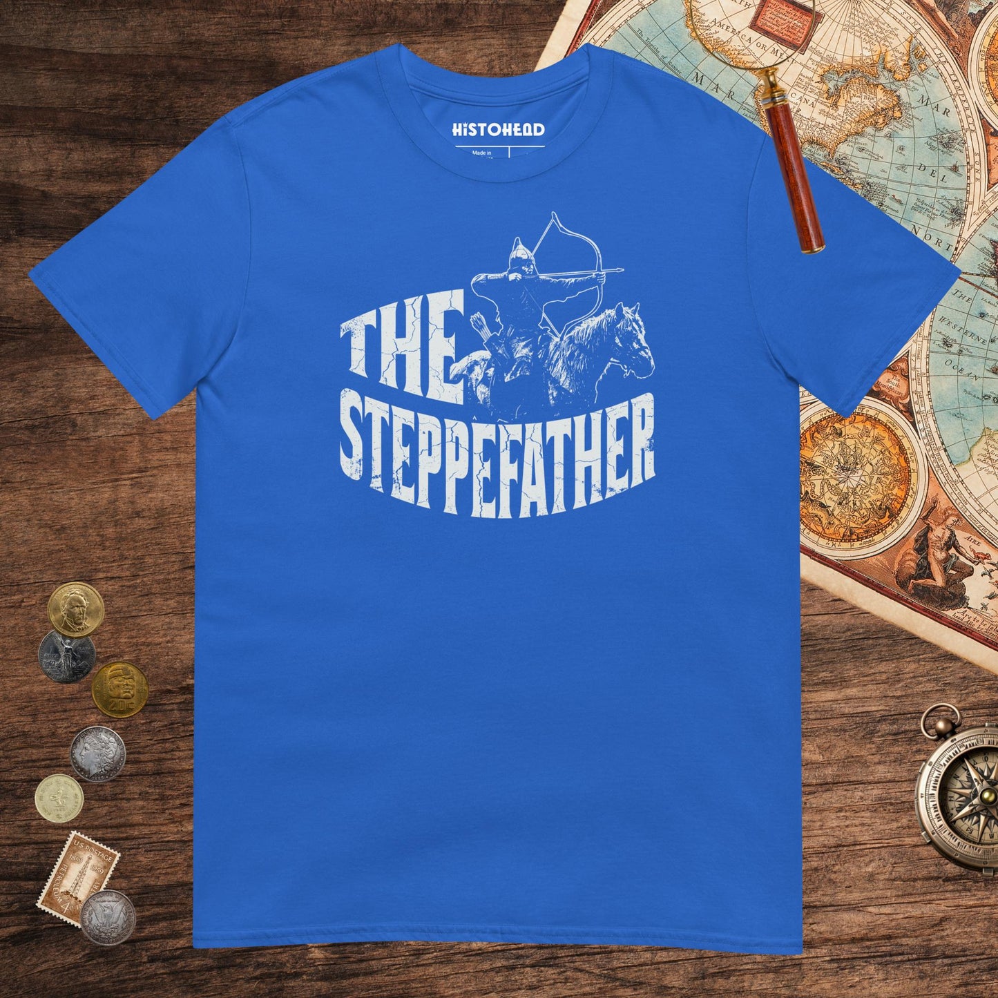 Royal The Steppefather Tee - history buff gift by HistoHead