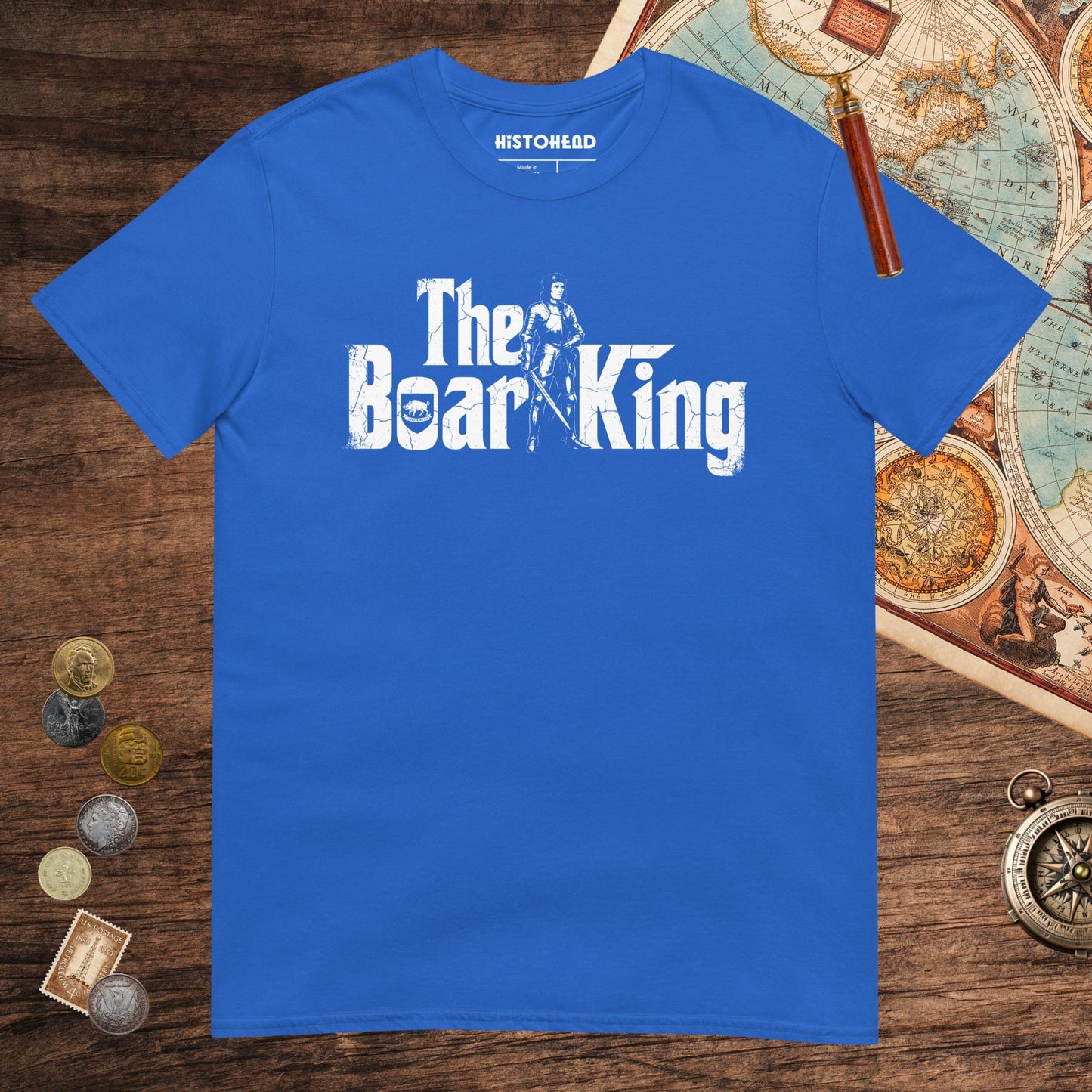 Royal Richard III The Boar King Tee - history buff gift by HistoHead