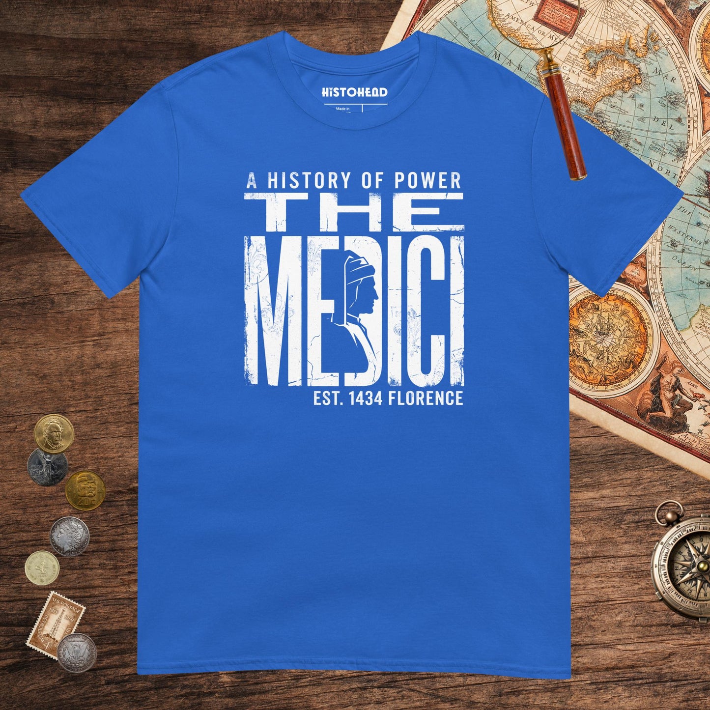 Royal The Medici Tee - history buff gift by HistoHead