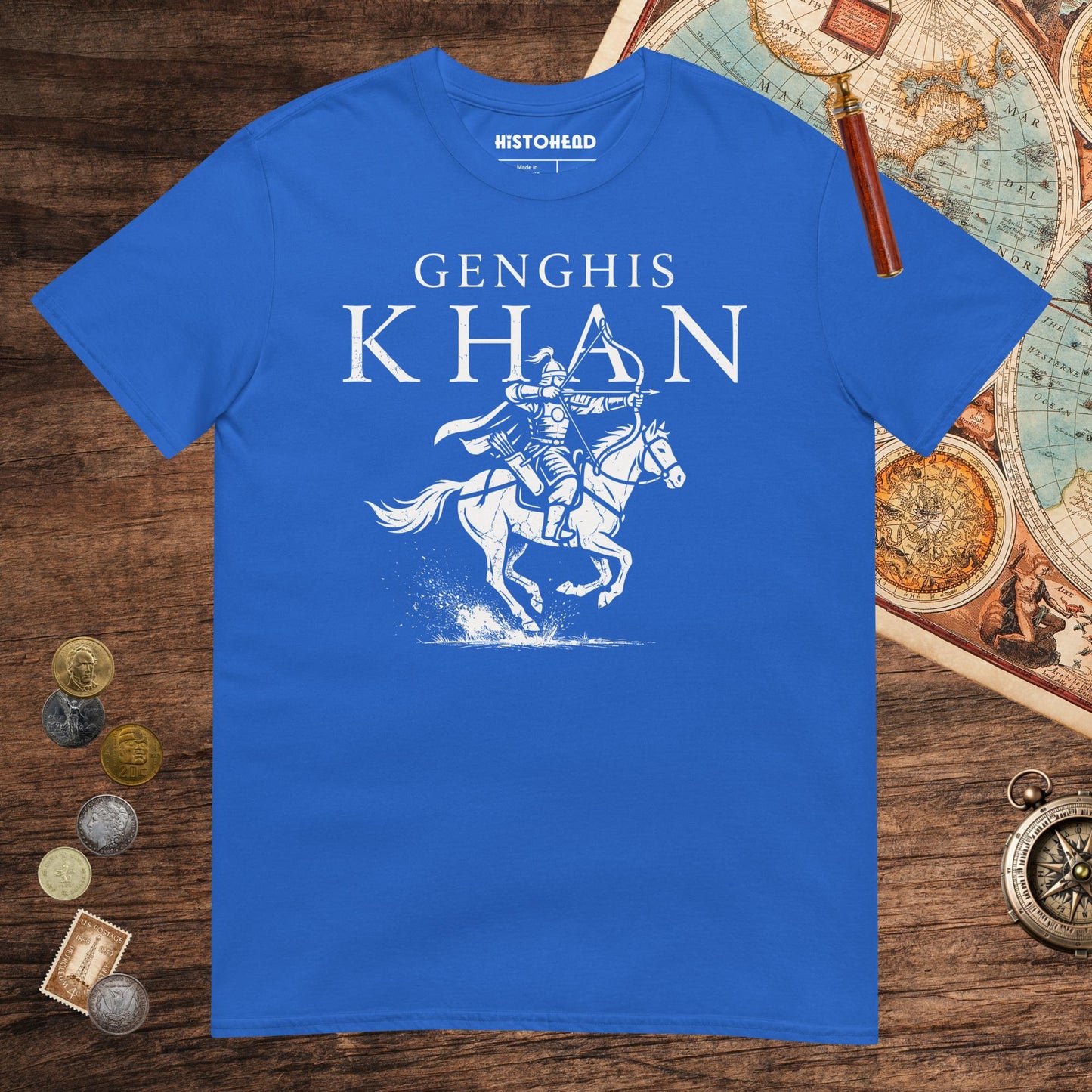 Royal Genghis Khan Tee - history buff gift by HistoHead