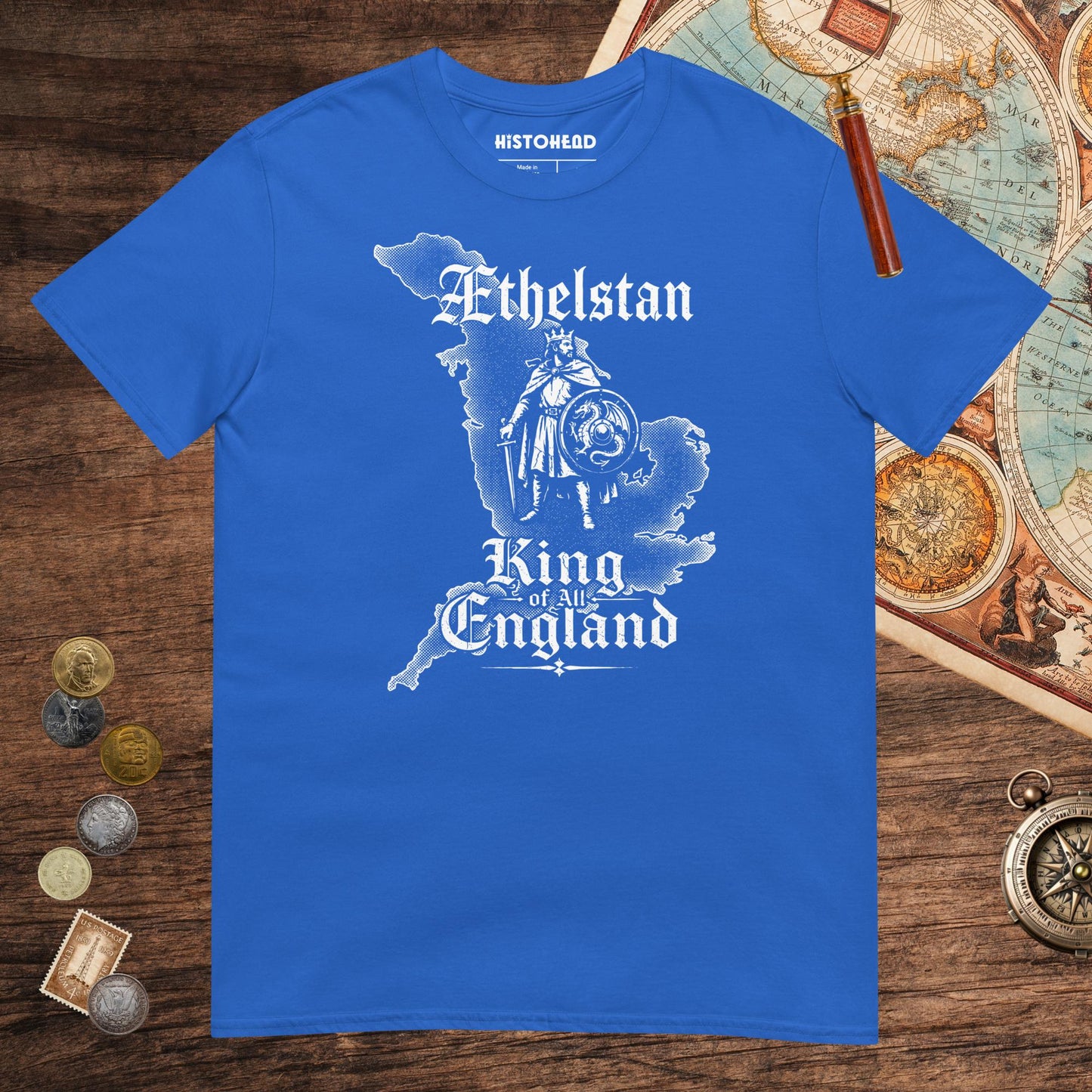 Royal Æthelstan Territory Tee - history buff gift by HistoHead