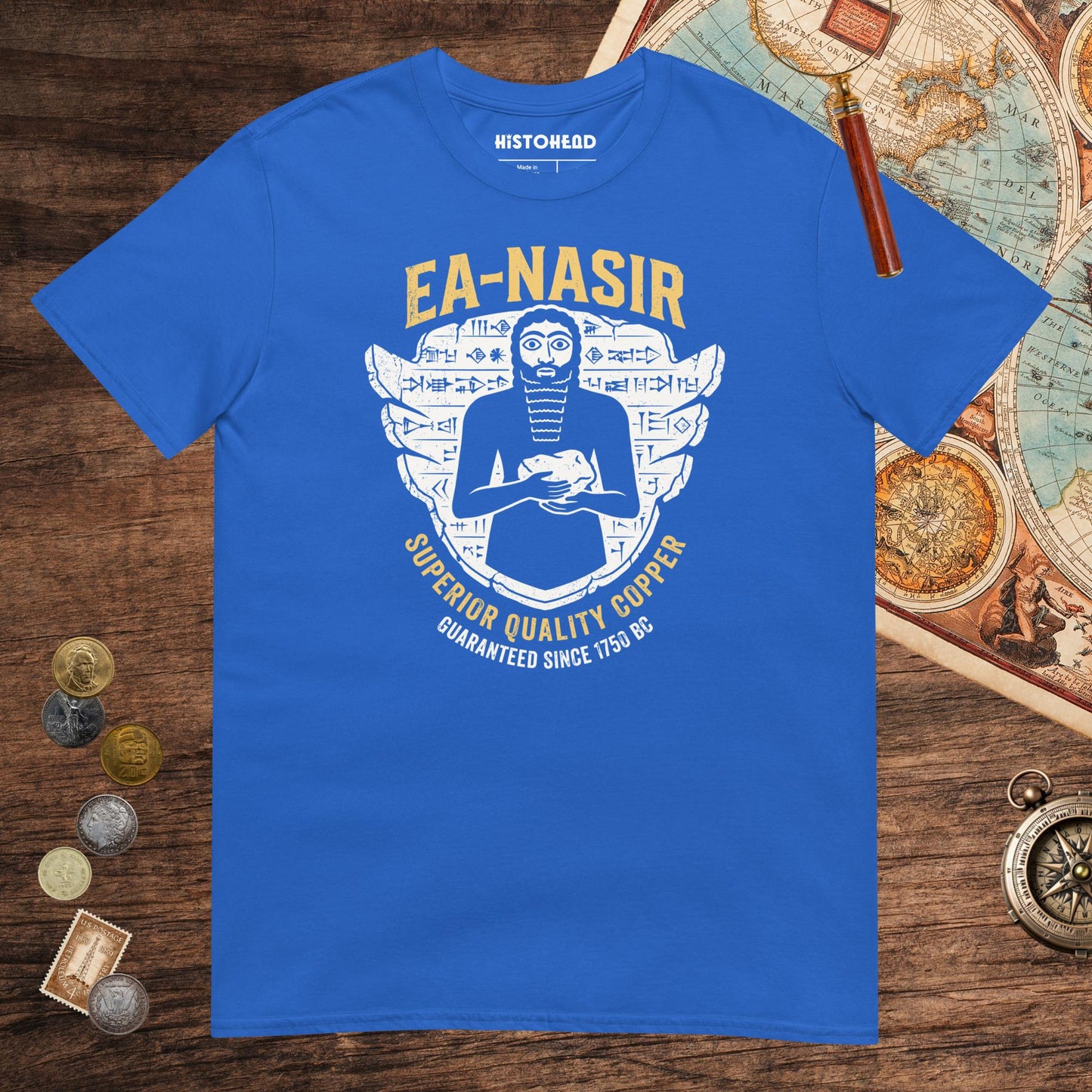 Royal Ea-Nasir Superior Copper Guaranteed Tee - history buff gift by HistoHead