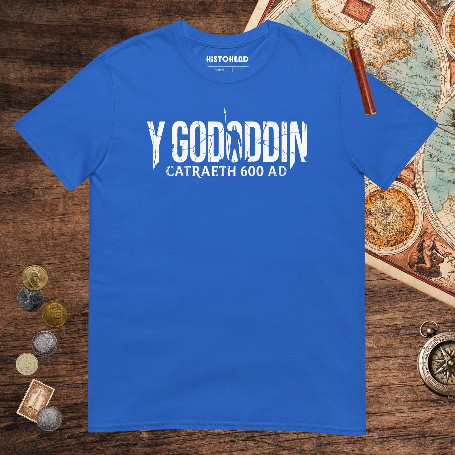 Royal Y Gododdin Catraeth 600 Tee - history buff gift by HistoHead