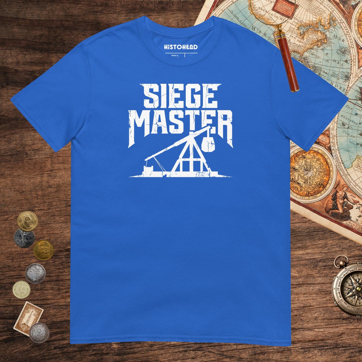 Royal Siege Master Trebuchet Tee - history buff gift by HistoHead