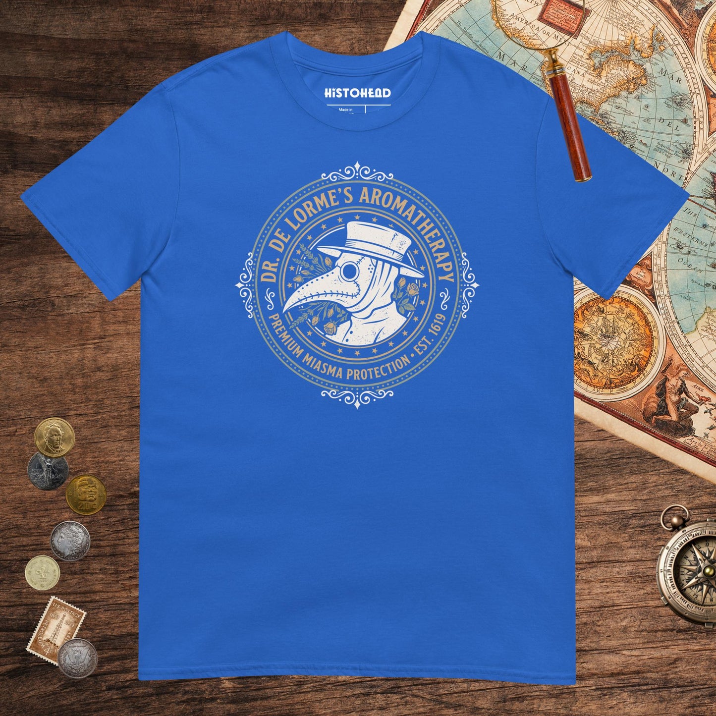 Royal Dr. De Lorme's Aromatherapy Tee - history buff gift by HistoHead