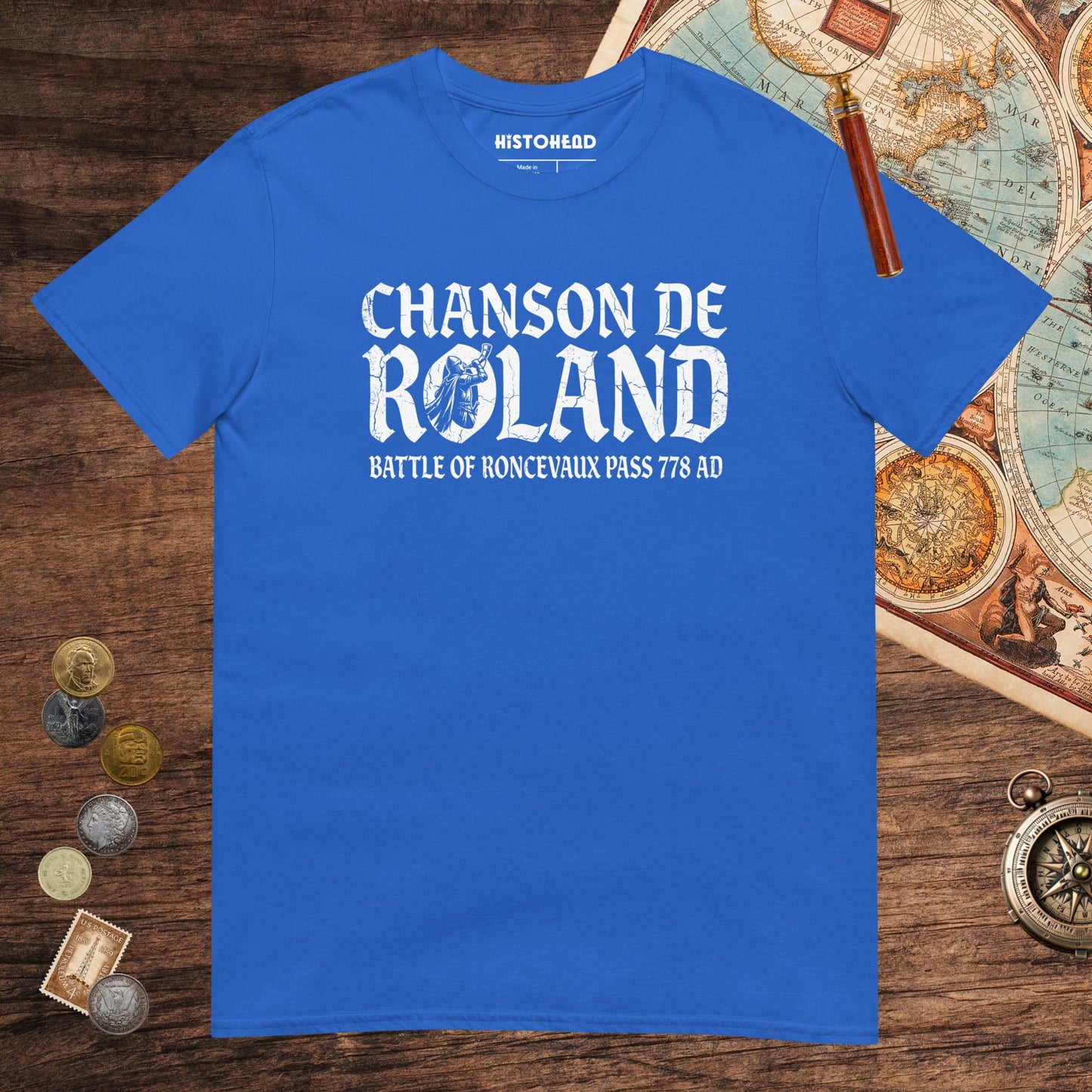 Royal Chanson de Roland Battle of Roncevaux Tee - history buff gift by HistoHead