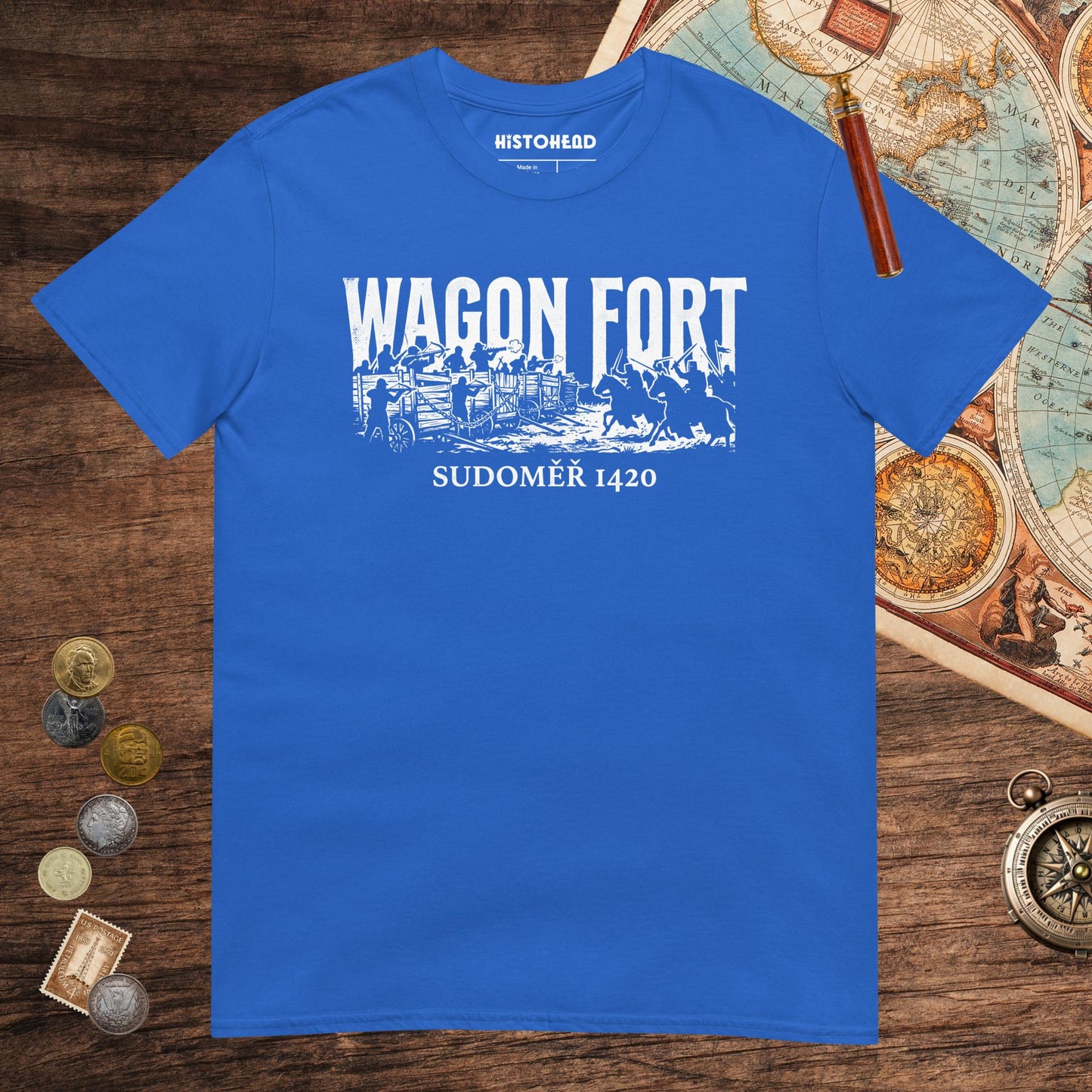 Royal Wagon Fort Battle of Sudoměř Tee - history buff gift by HistoHead