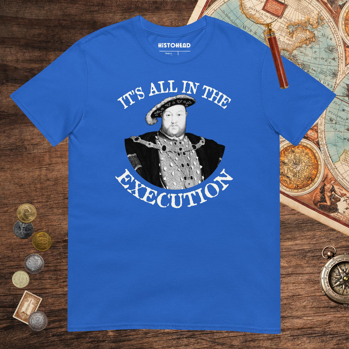 Royal Henry VIII Execution Tee - history buff gift by HistoHead