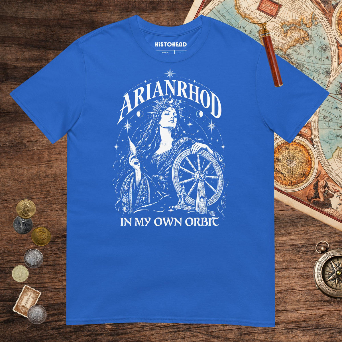 Royal Arianrhod In My Own Orbit Tee - history buff gift by HistoHead