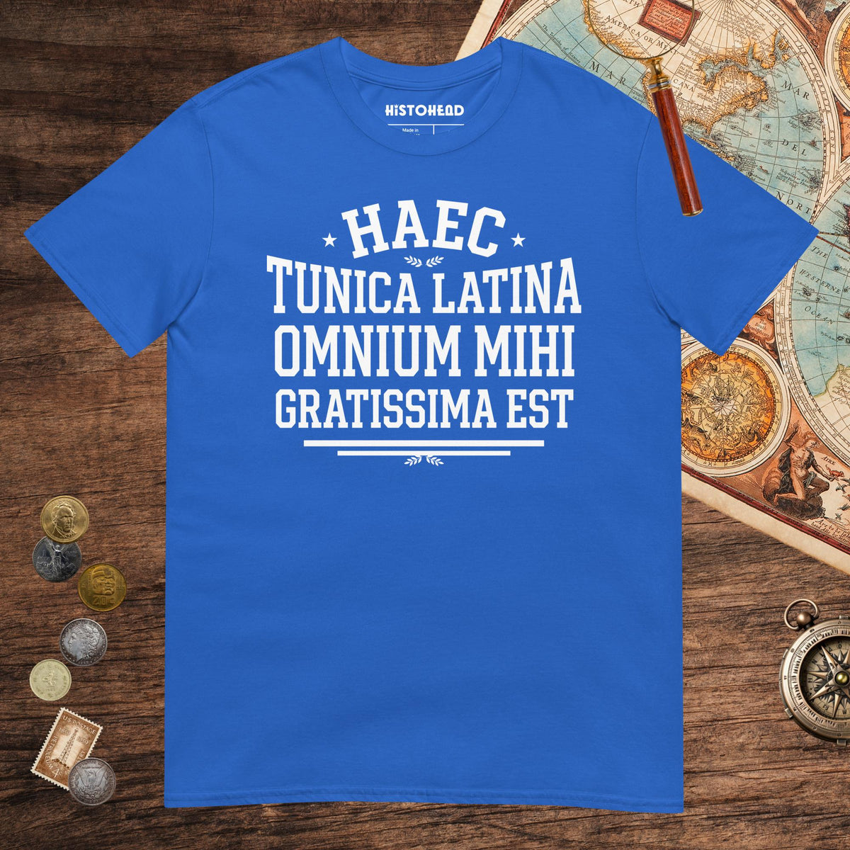 Royal This Is My Favorite Latin Shirt Tee - history buff gift by HistoHead