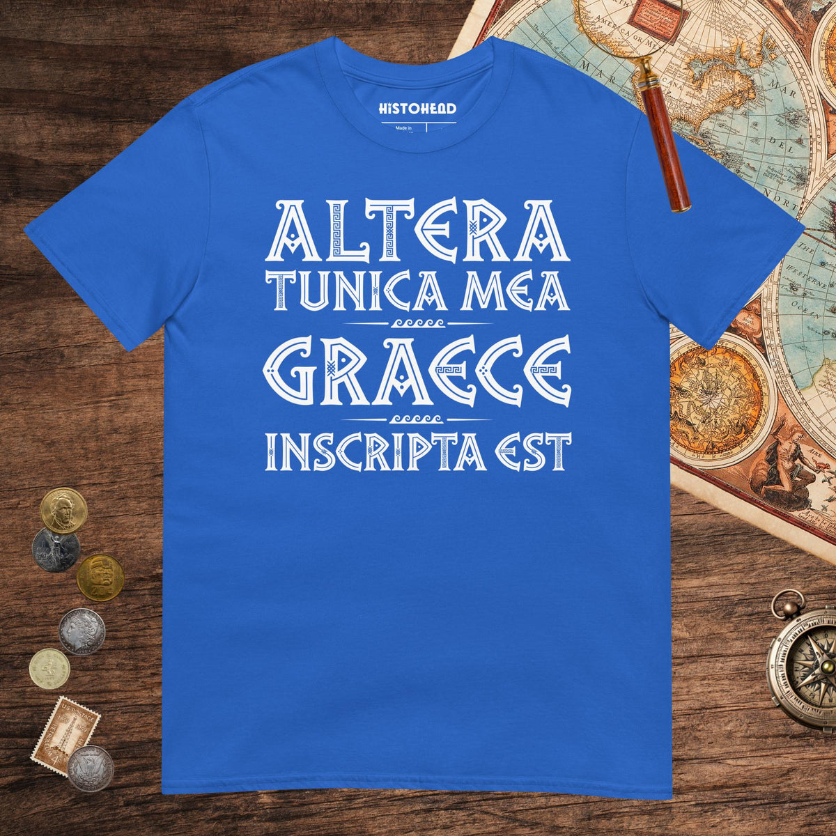 Royal Latin My Other Shirt Is In Greek Tee - history buff gift by HistoHead