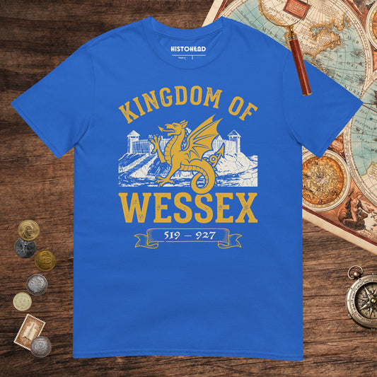 Royal Kingdom of Wessex Tee - history buff gift by HistoHead
