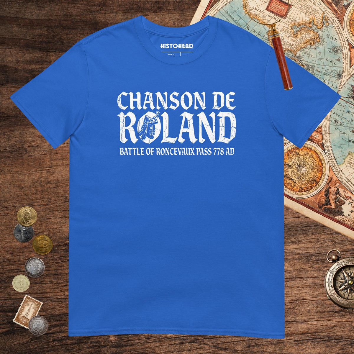 Royal Chanson de Roland Battle of Roncevaux Tee - history buff gift by HistoHead