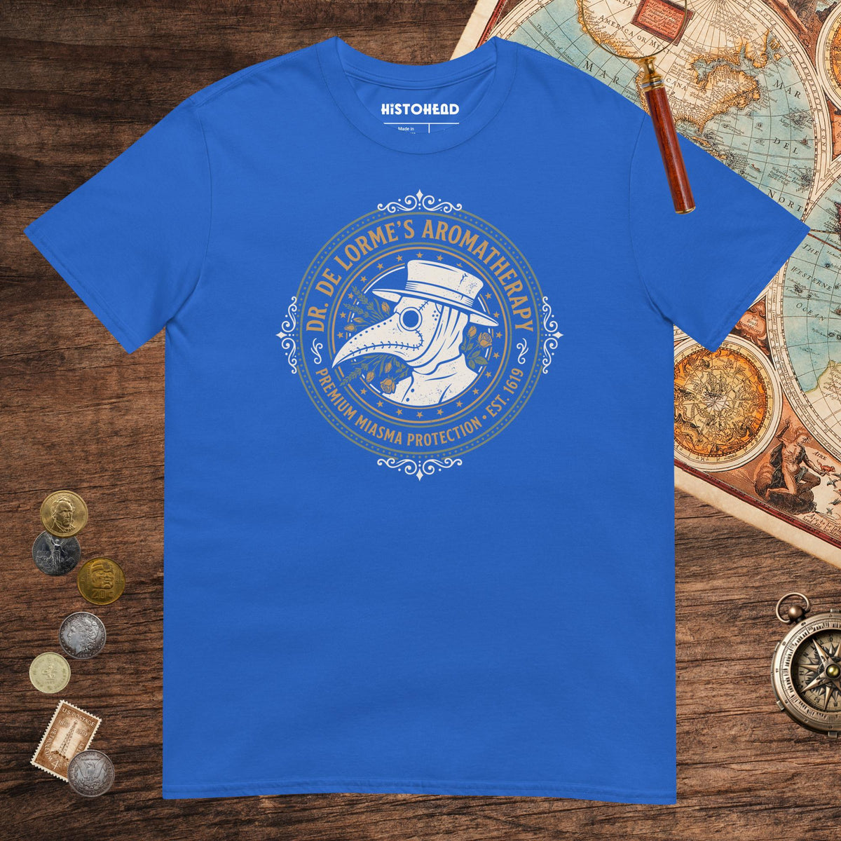 Royal Dr. De Lorme's Aromatherapy Tee - history buff gift by HistoHead