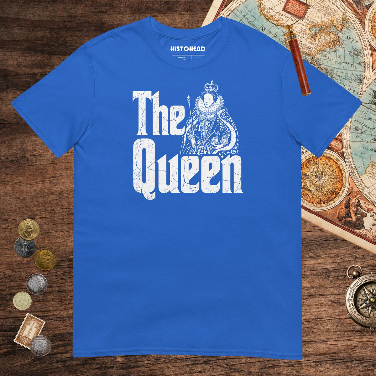 Royal Queen Elizabeth I Tee - history buff gift by HistoHead