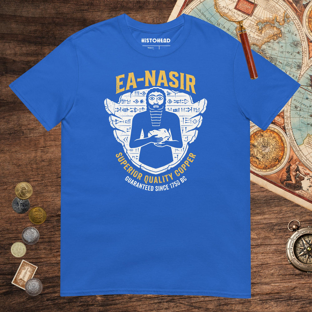 Royal Ea-Nasir Superior Copper Guaranteed Tee - history buff gift by HistoHead