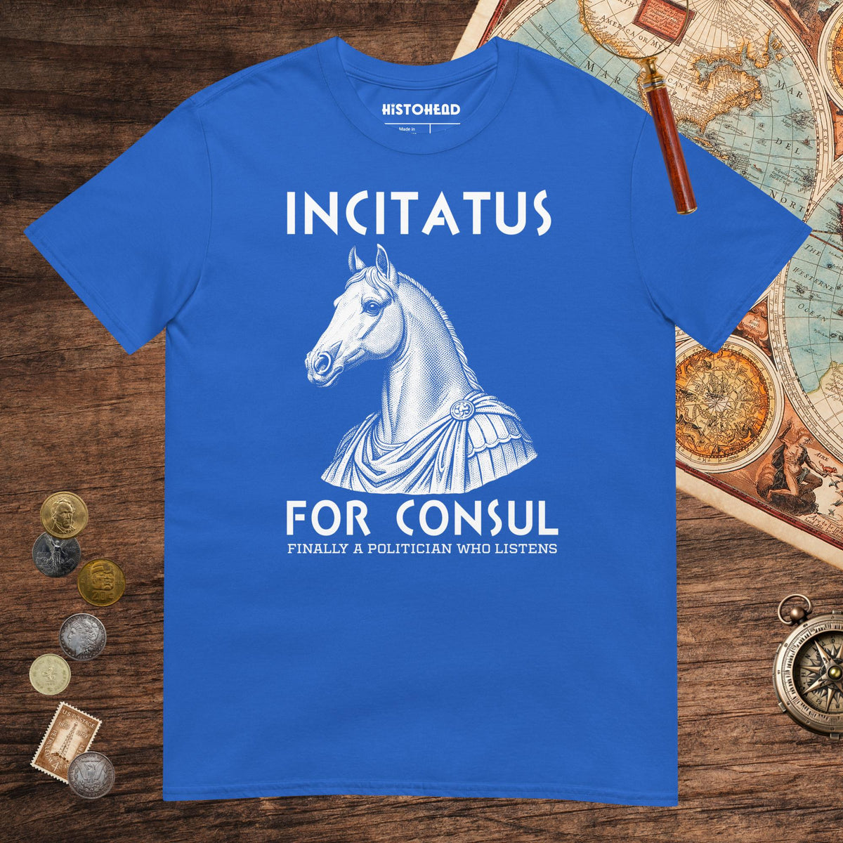Royal Incitatus For Consul Tee - history buff gift by HistoHead