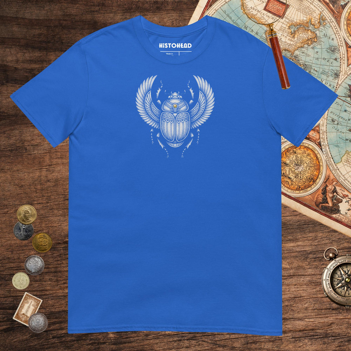 Royal Khepri God of Rebirth Tee - history buff gift by HistoHead
