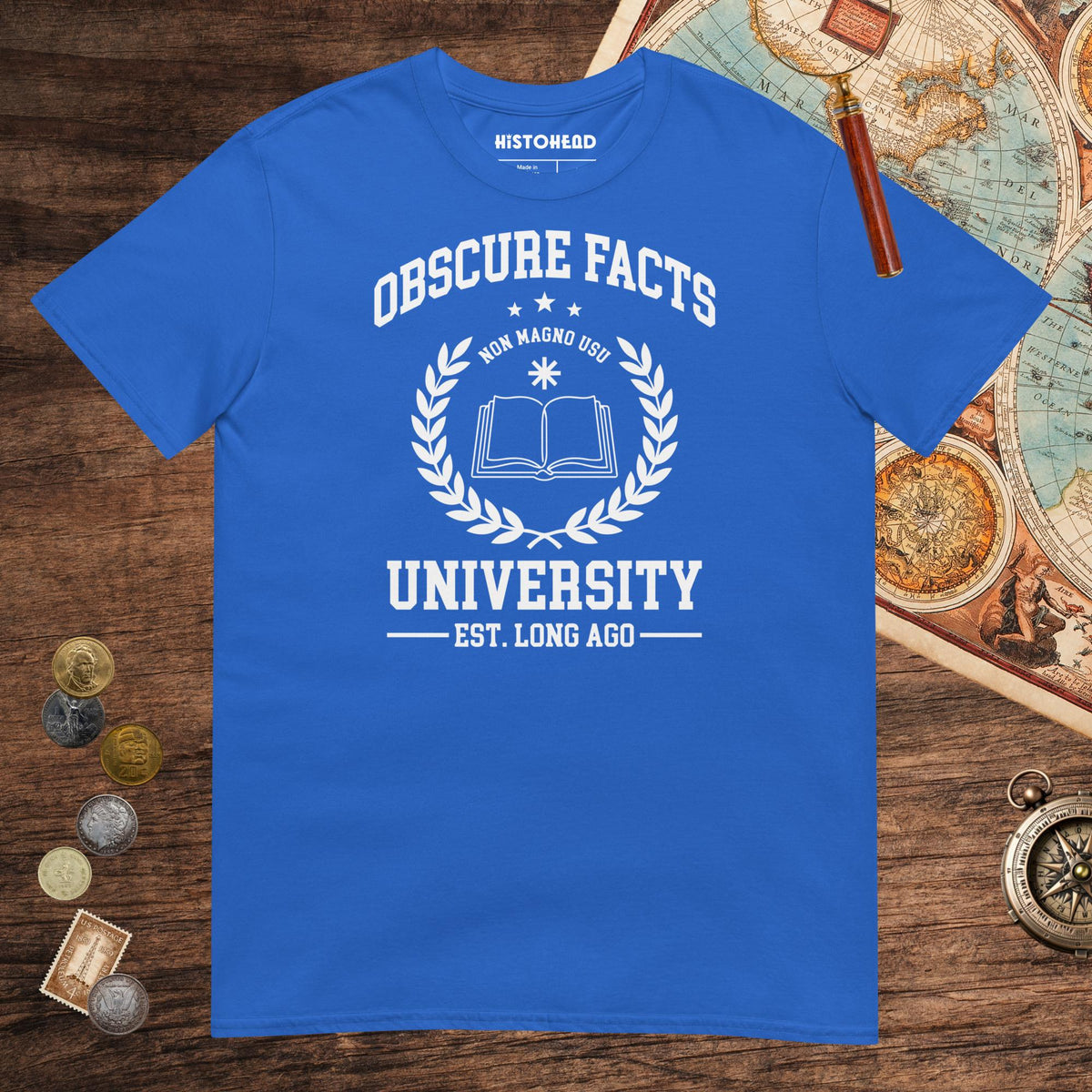 Royal Obscure Facts University Tee - history buff gift by HistoHead