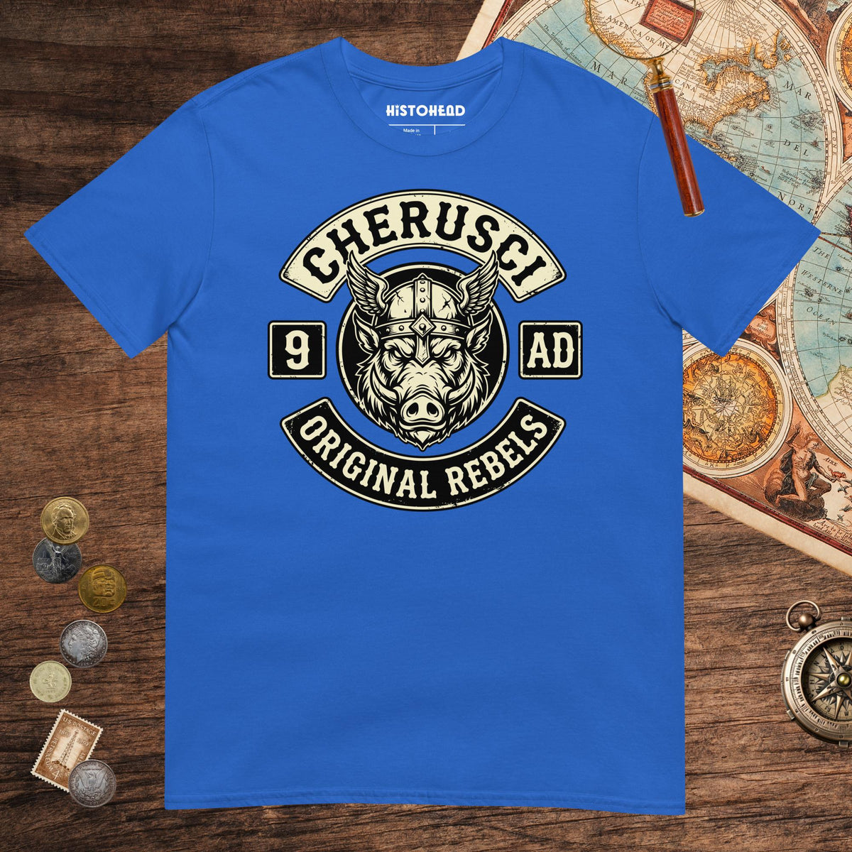 Royal Cherusci Original Rebels Tee - history buff gift by HistoHead