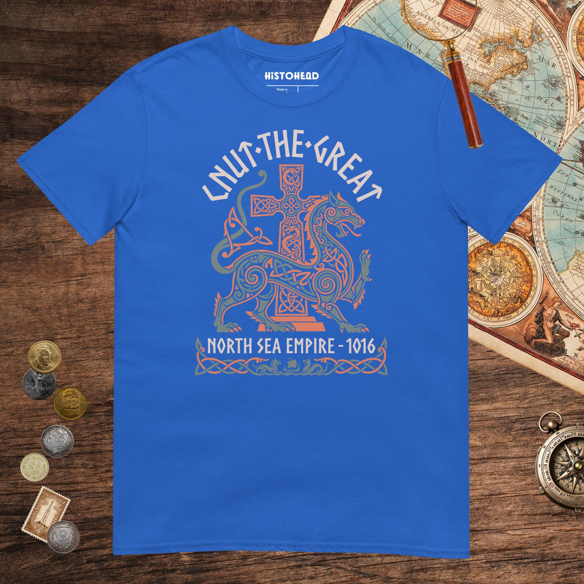 Royal Cnut the Great Tee - history buff gift by HistoHead