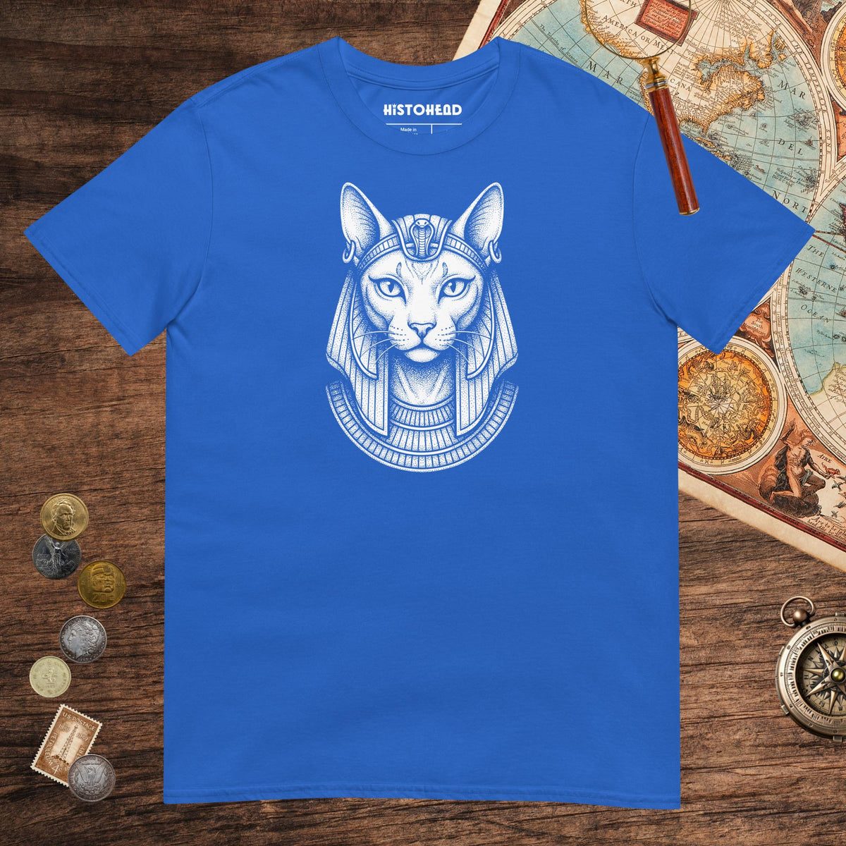 Royal Bastet Tee - history buff gift by HistoHead