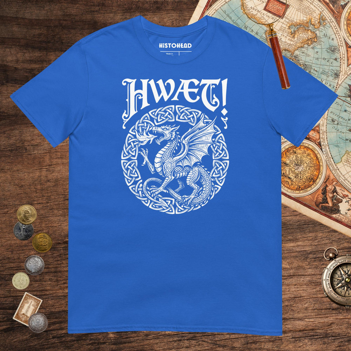 Royal Hwaet Dragon Tee - history buff gift by HistoHead