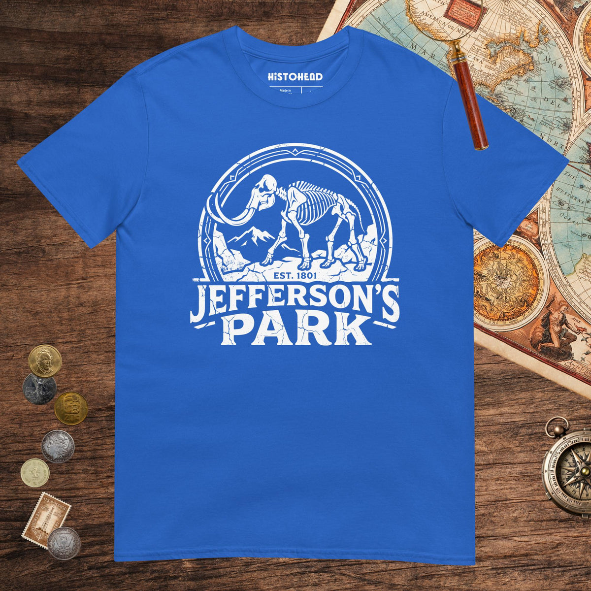 Royal Jefferson's Park Tee - history buff gift by HistoHead