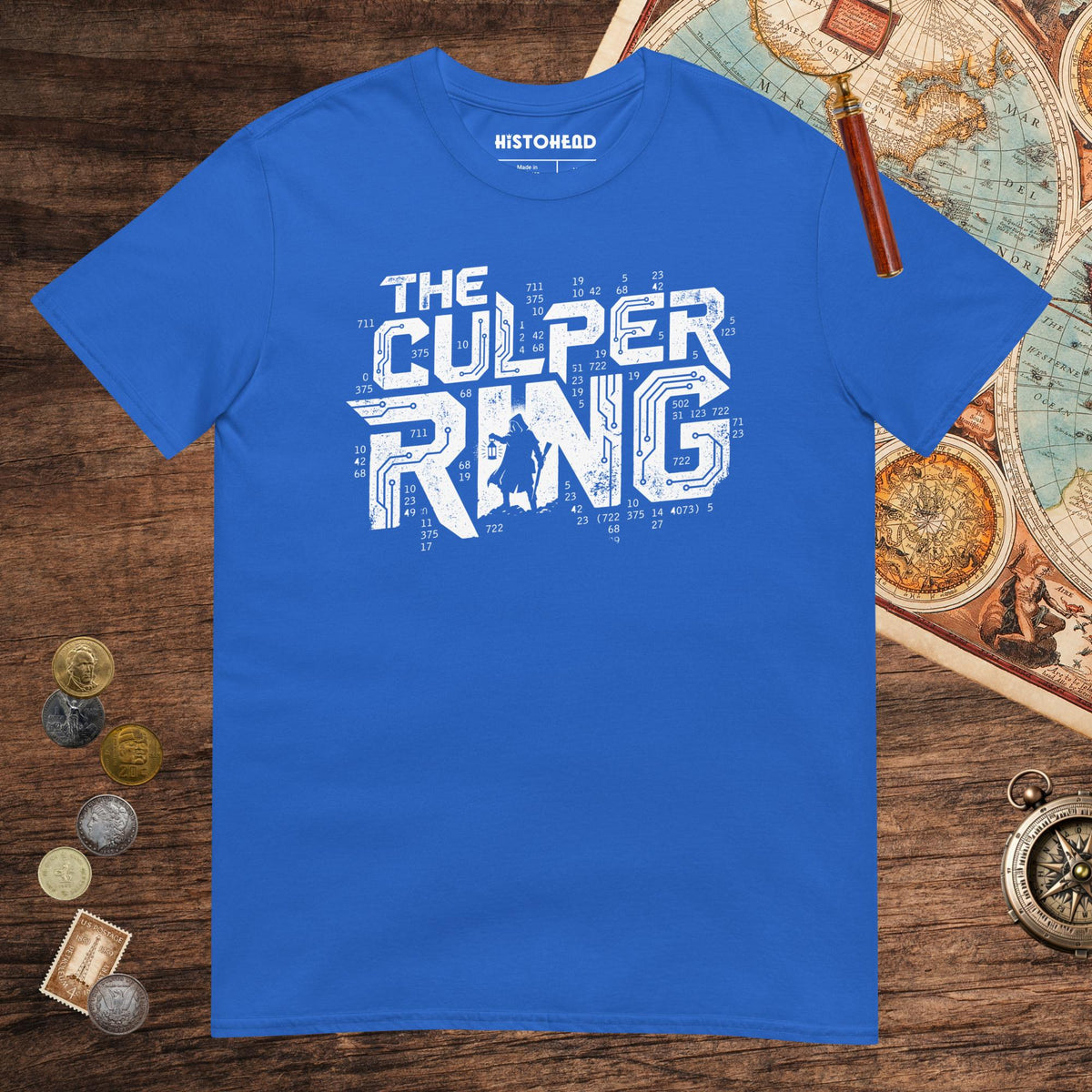 Royal The Culper Ring Tee - history buff gift by HistoHead